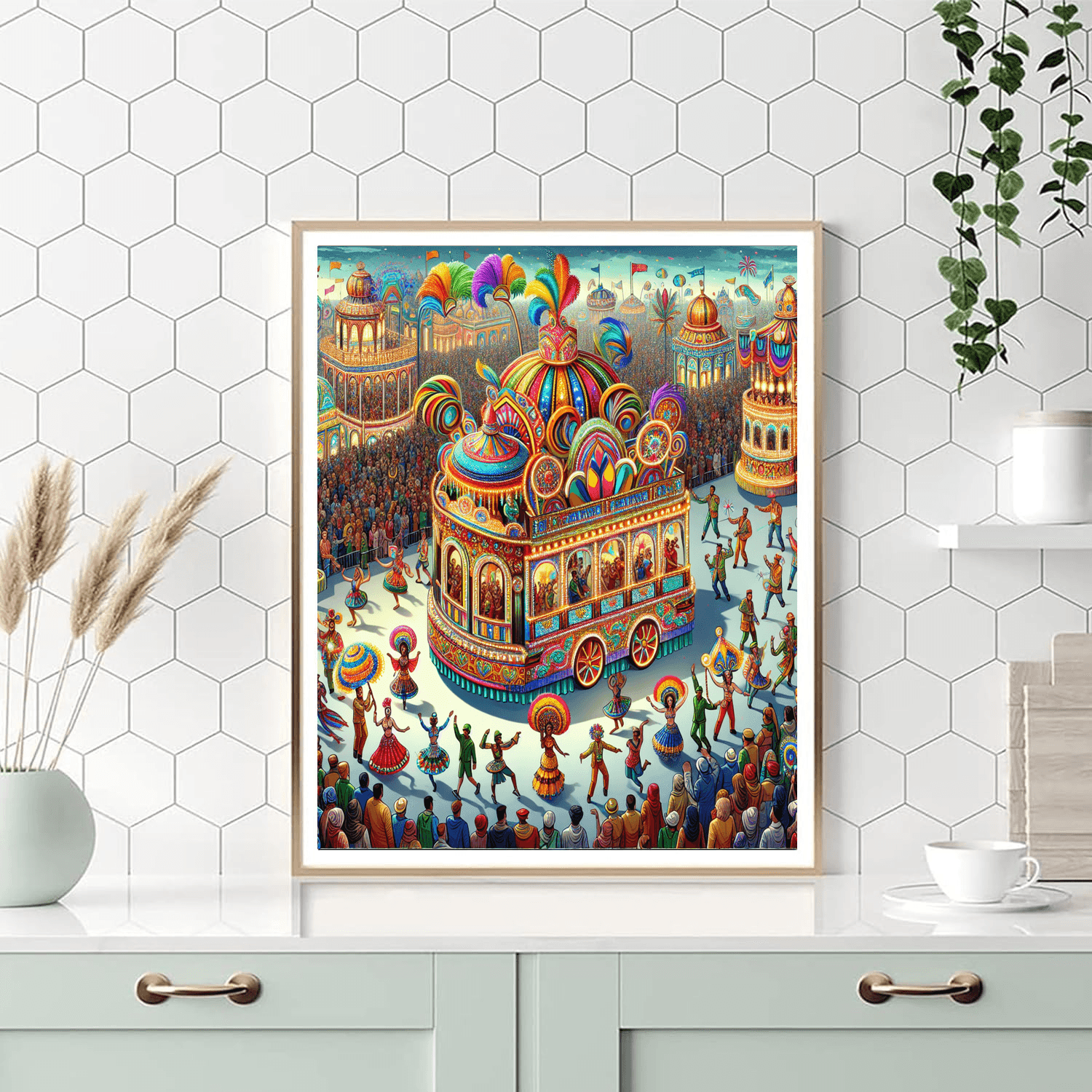 Vibrant Carnival Festivities Paint By Numbers Kits