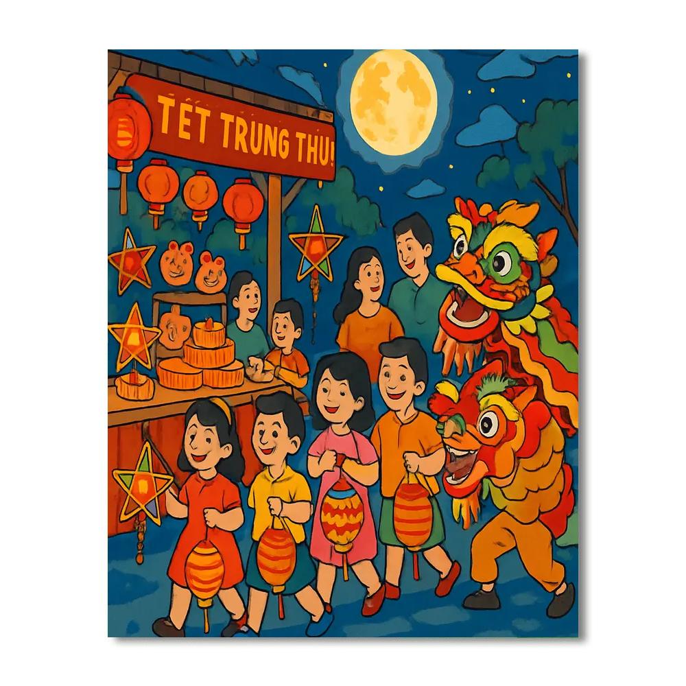 Tết Trung Thu Paint By Number