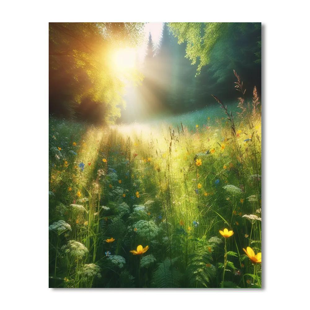 Hazy Summer Day Painting Number Kit