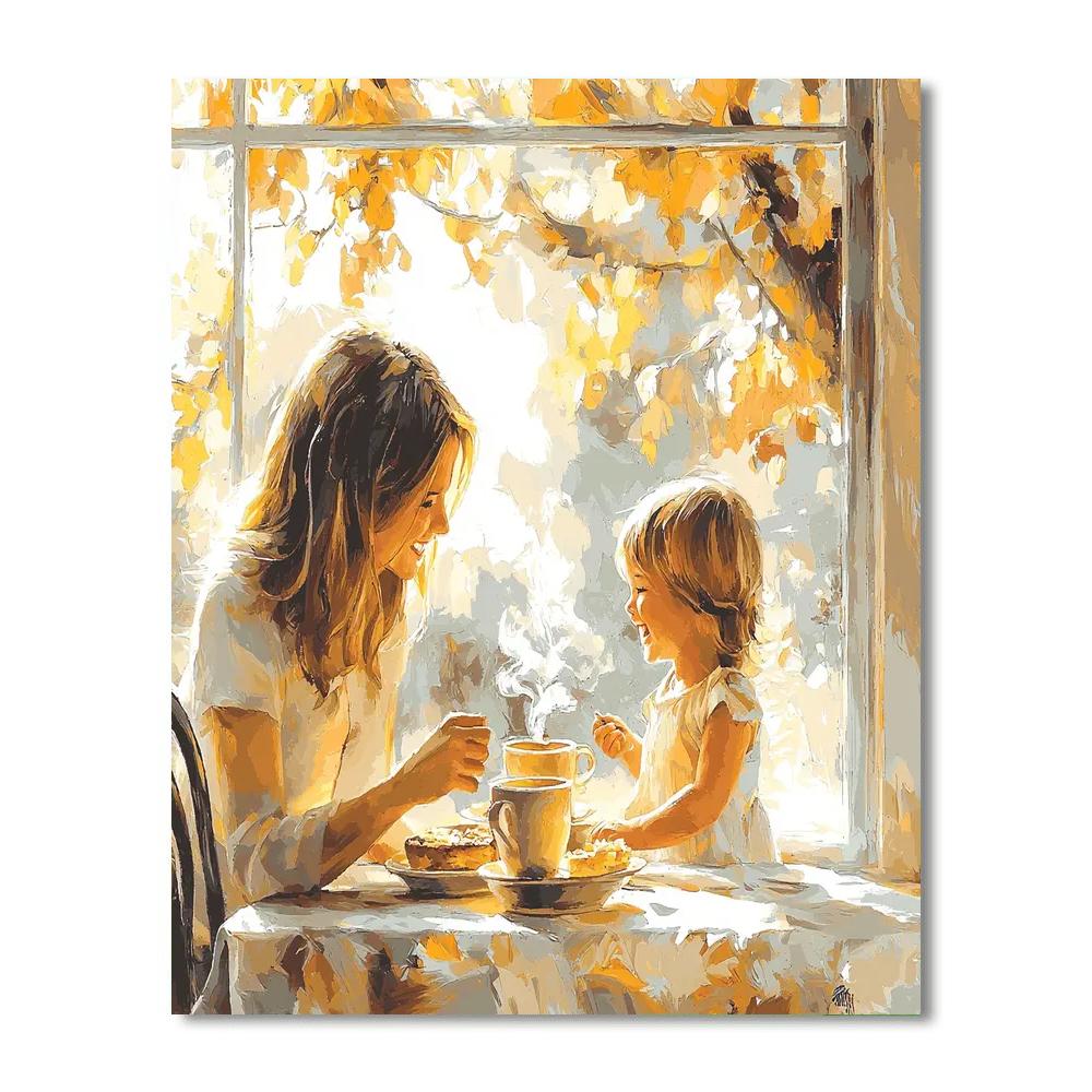 Timeless Morning Moments Number Painting