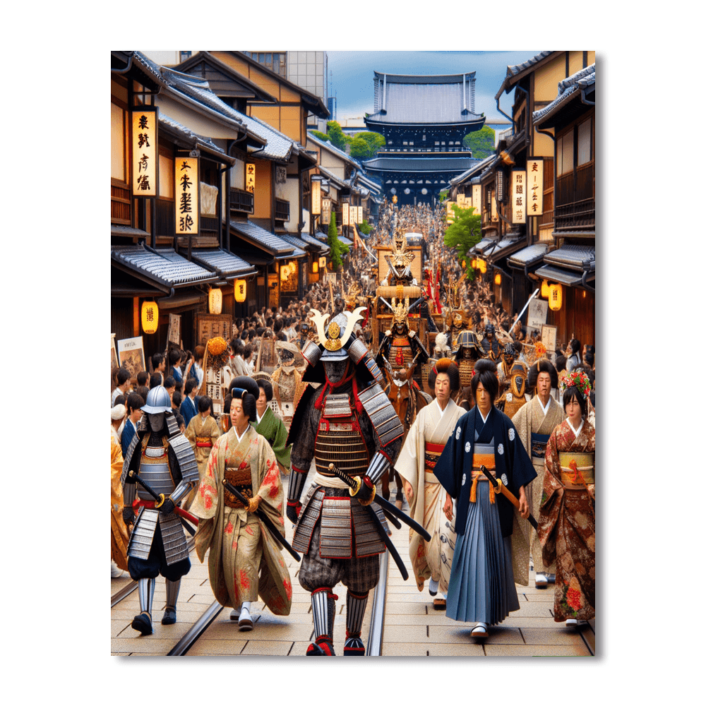 Jidai Matsuri - Japan Paint By Numbers