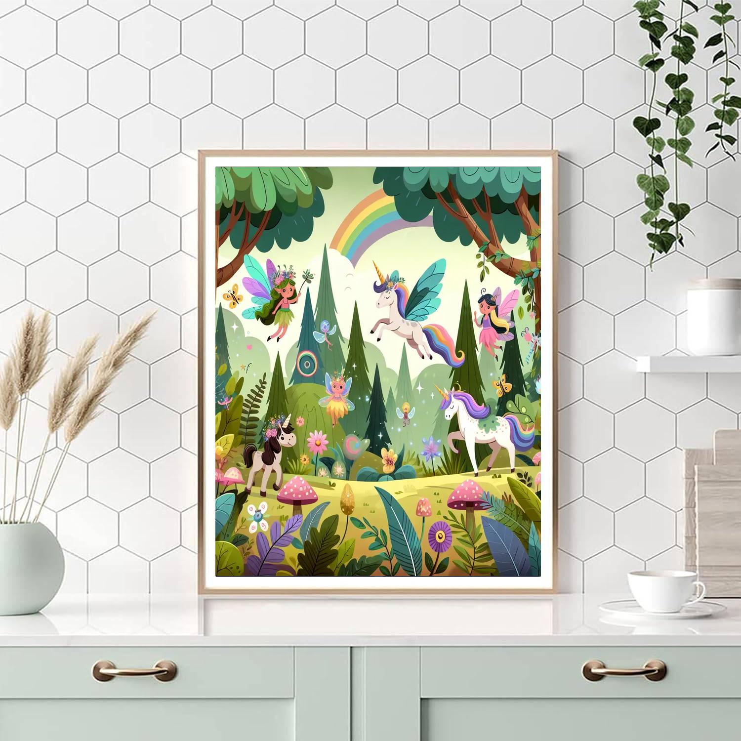 Epic Enchanted Forest Paint By Color