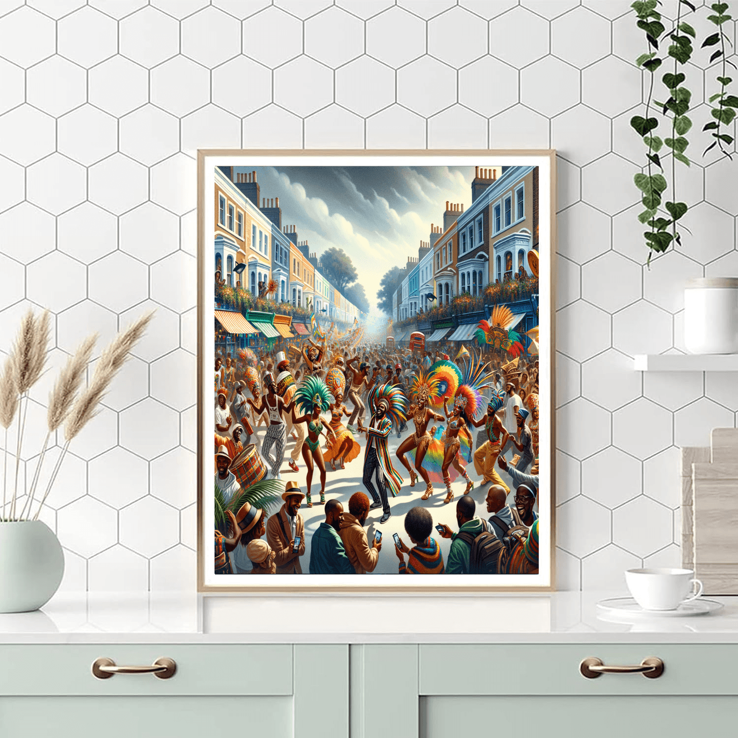 The Notting Hill Carnival Number Painting