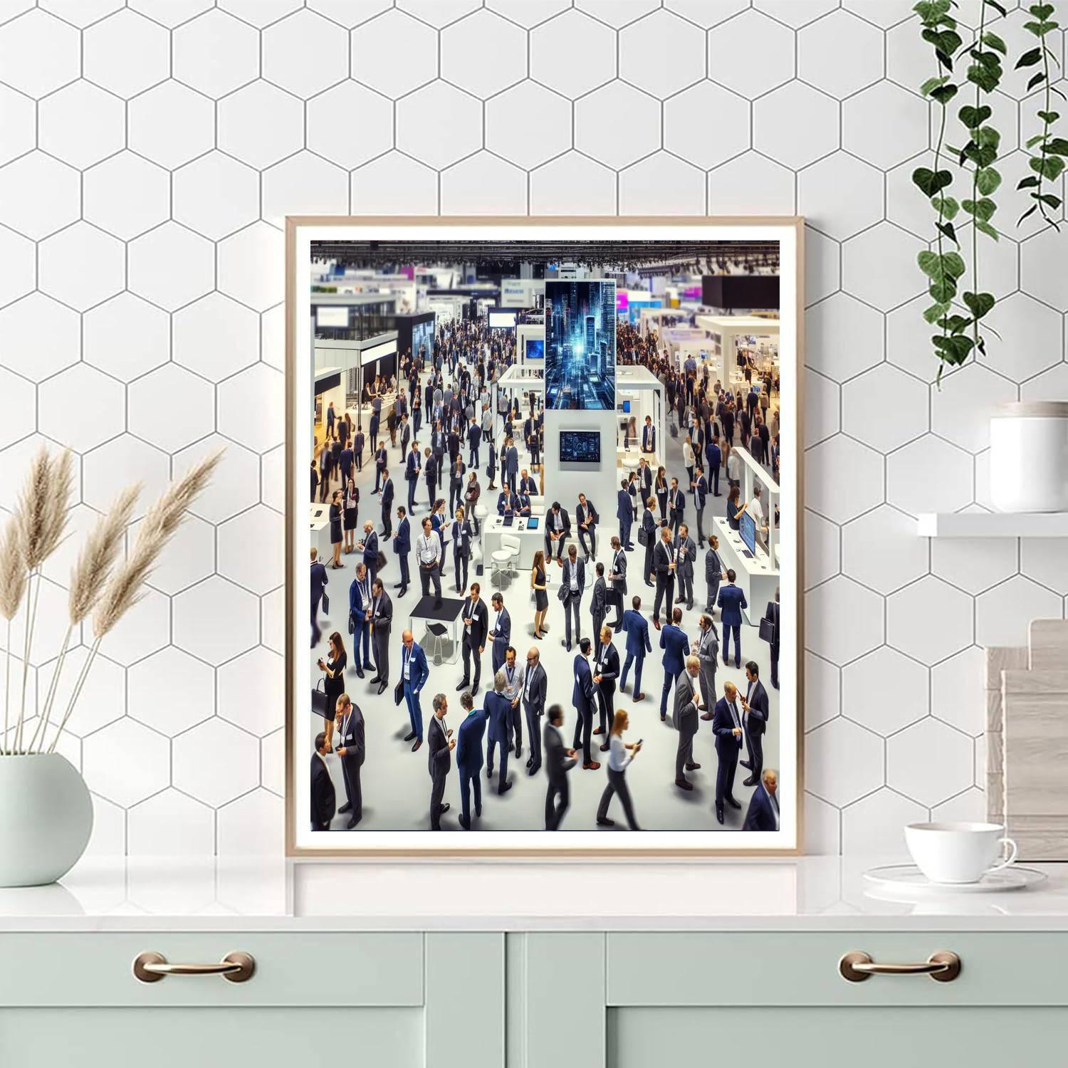 Hannover Messe Painting By Numbers Kit