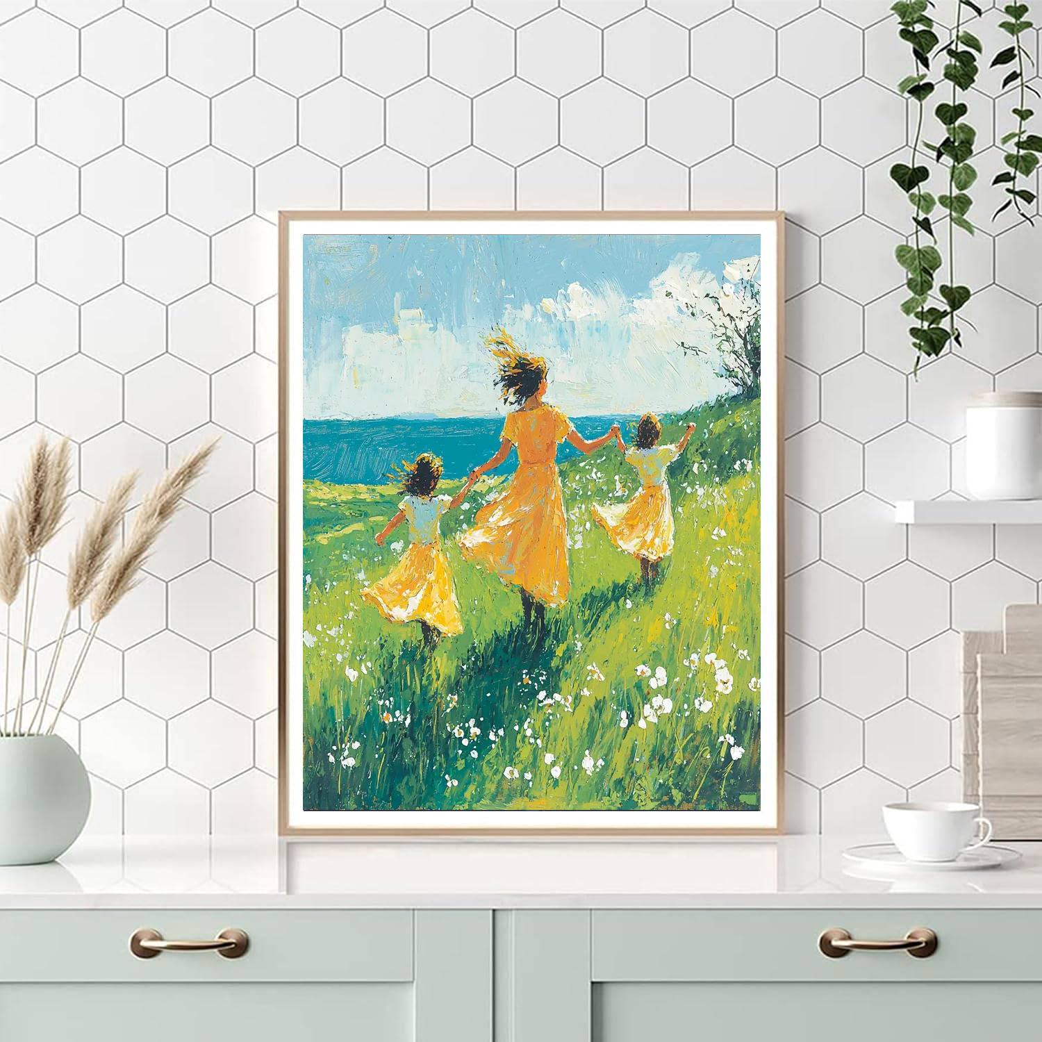 Joyful Dance In The Meadow Paint By Number