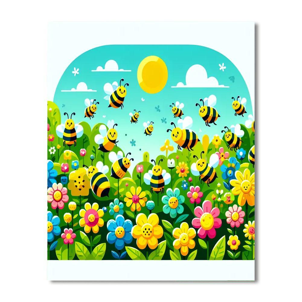 Buzzy Bee Adventures Numbered Painting Kits