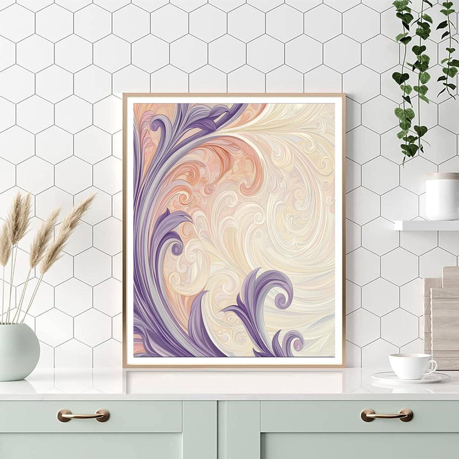 Alphonse Mucha Inspired Echoes Of Dawn  DIY Paint By Numbers