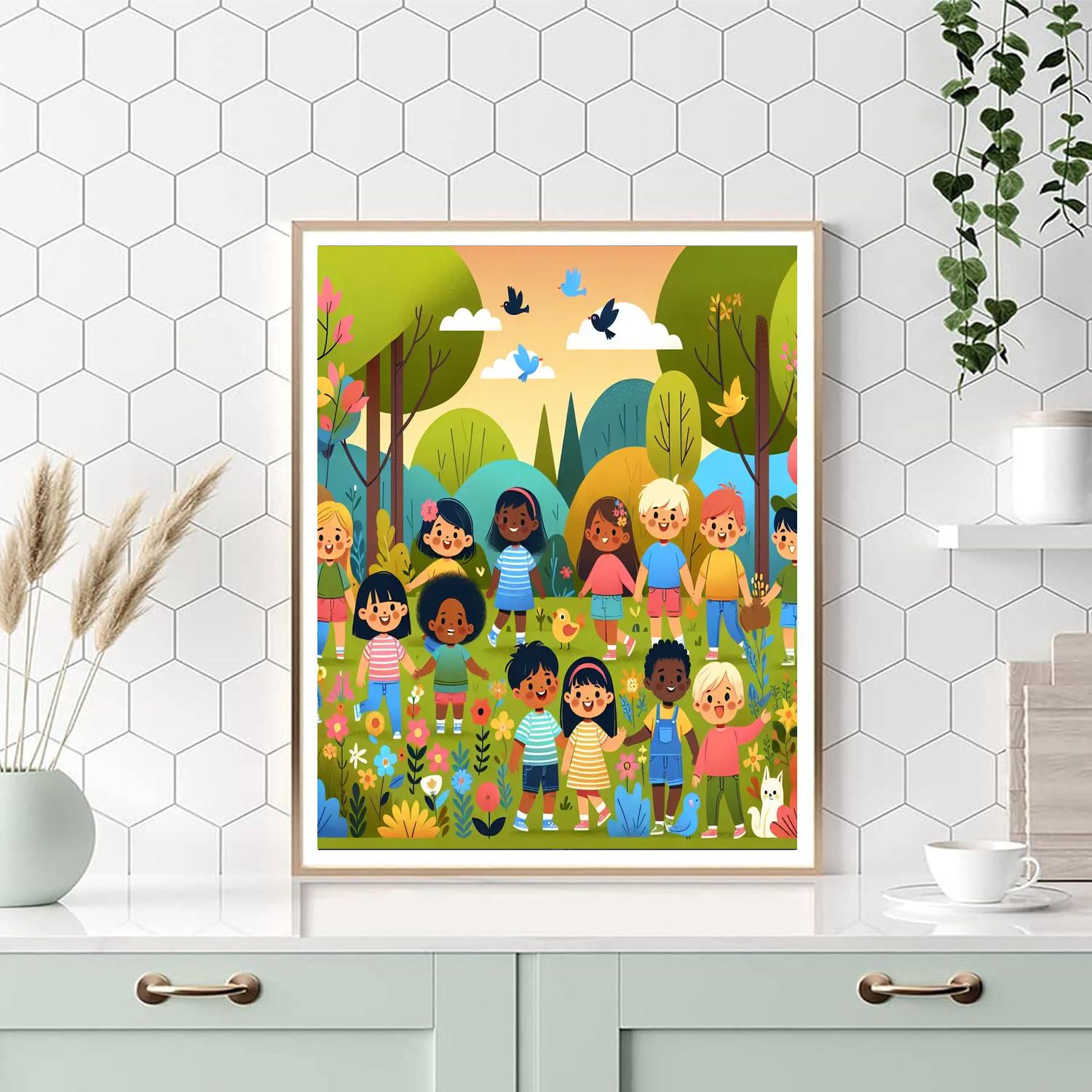 Nature Trail Discovery Painting By Numbers Kit