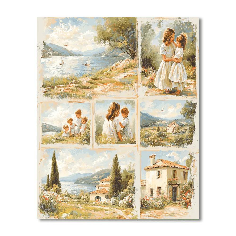 Growing Up Together Paint By Numbers