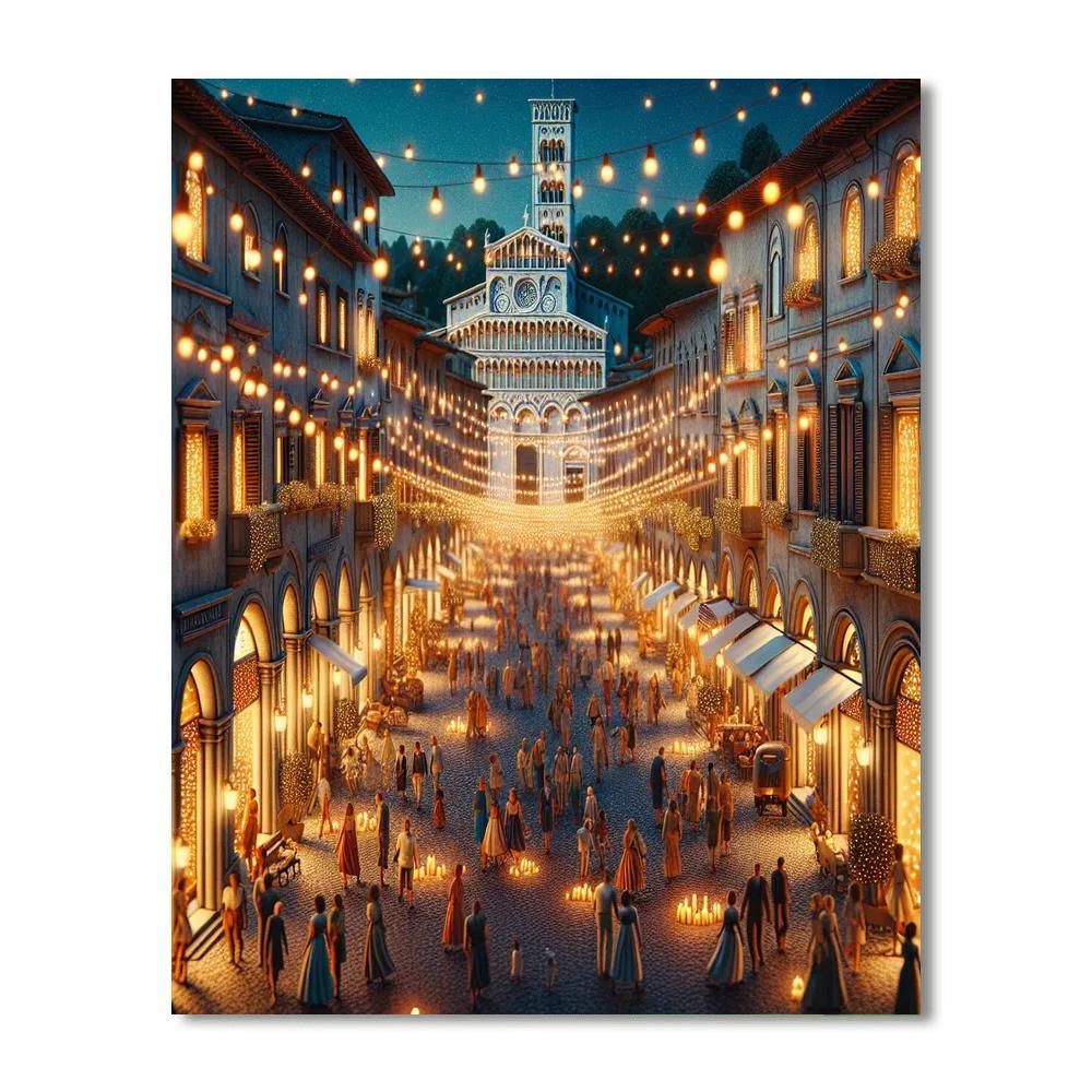 Luminara Di Lucca - Italy Paint By Numbers Art