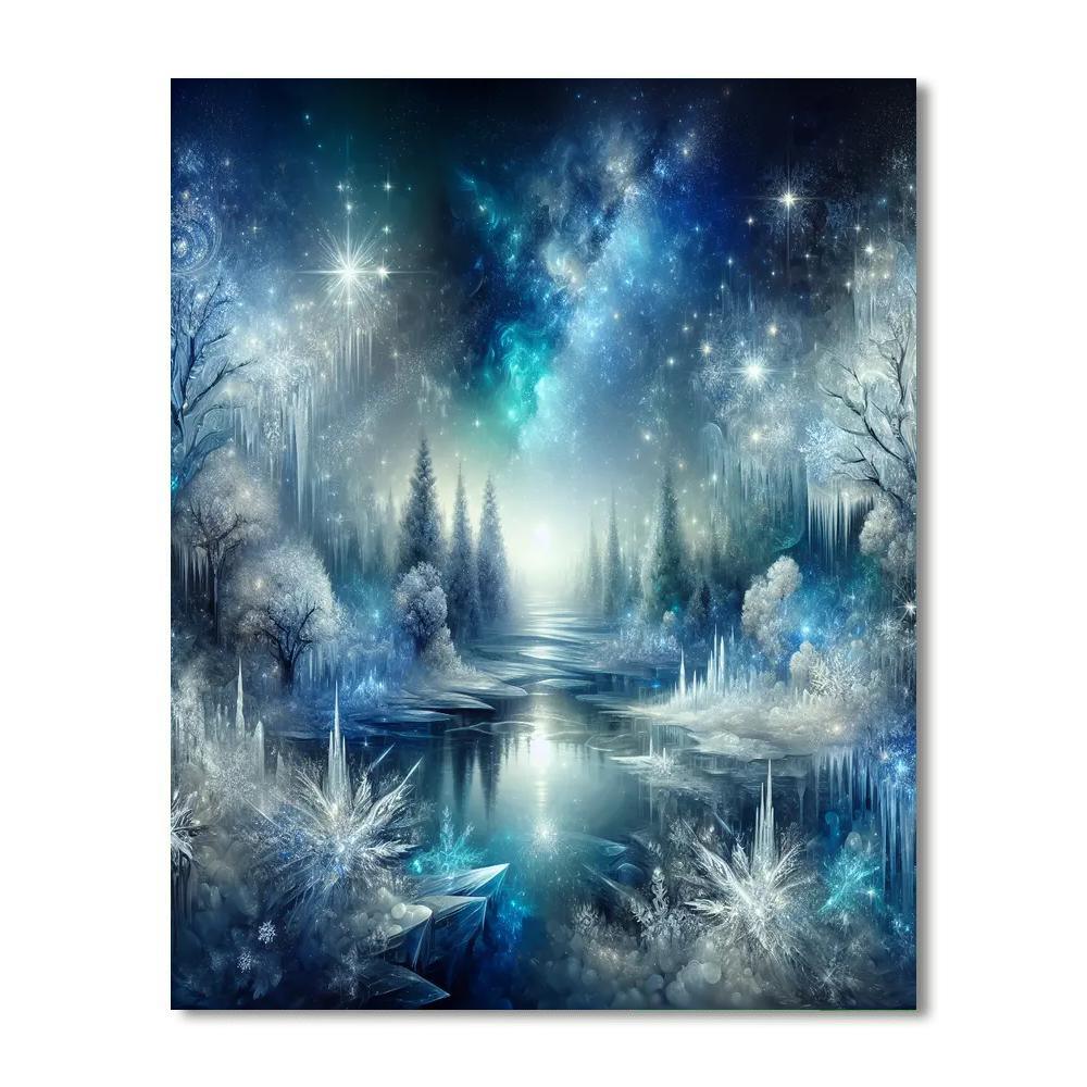 Frozen Wonders Paint By Numbers