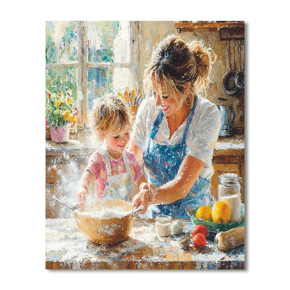Bonding Over Baking DIY Paint By Numbers