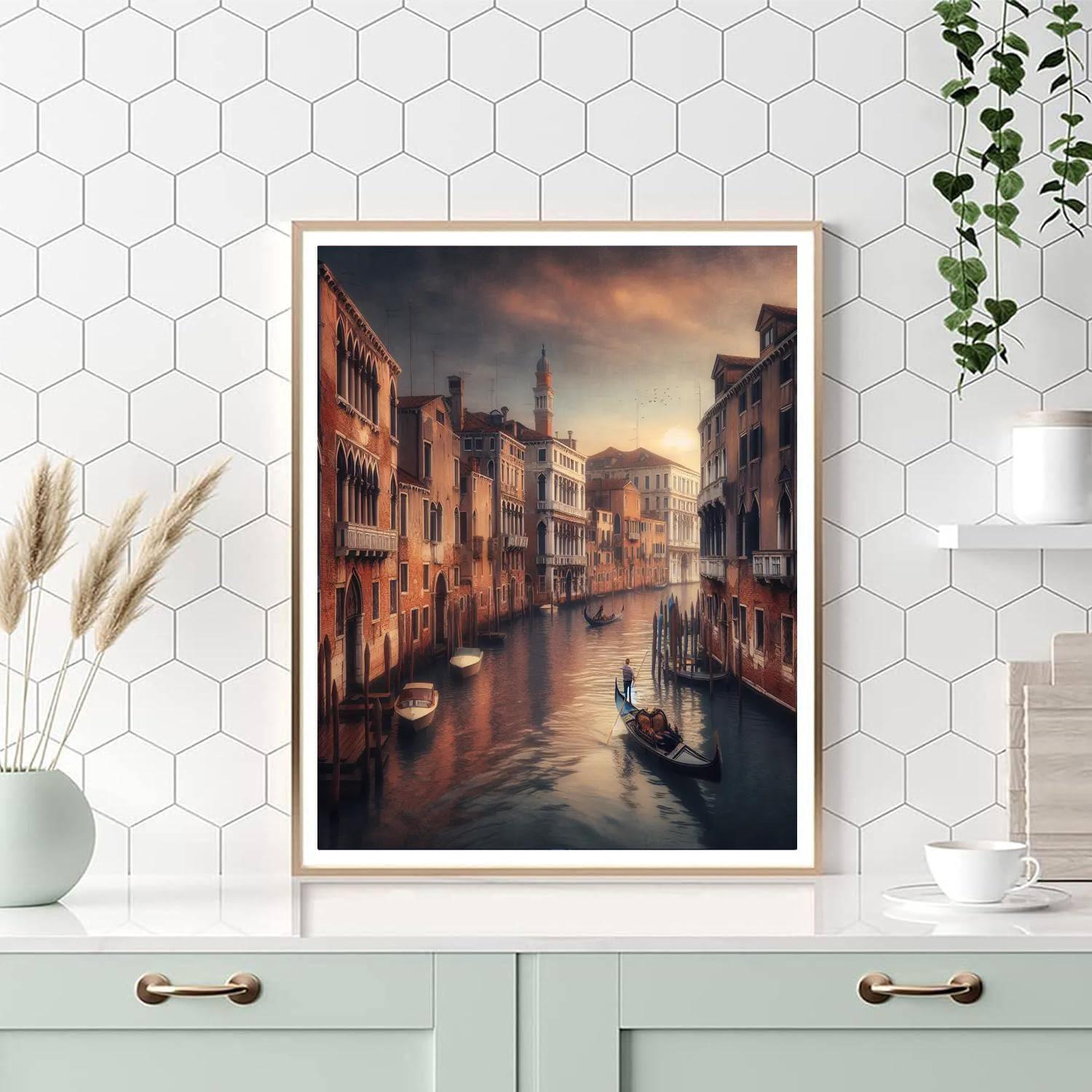Sailing Through Venice Paint By Color