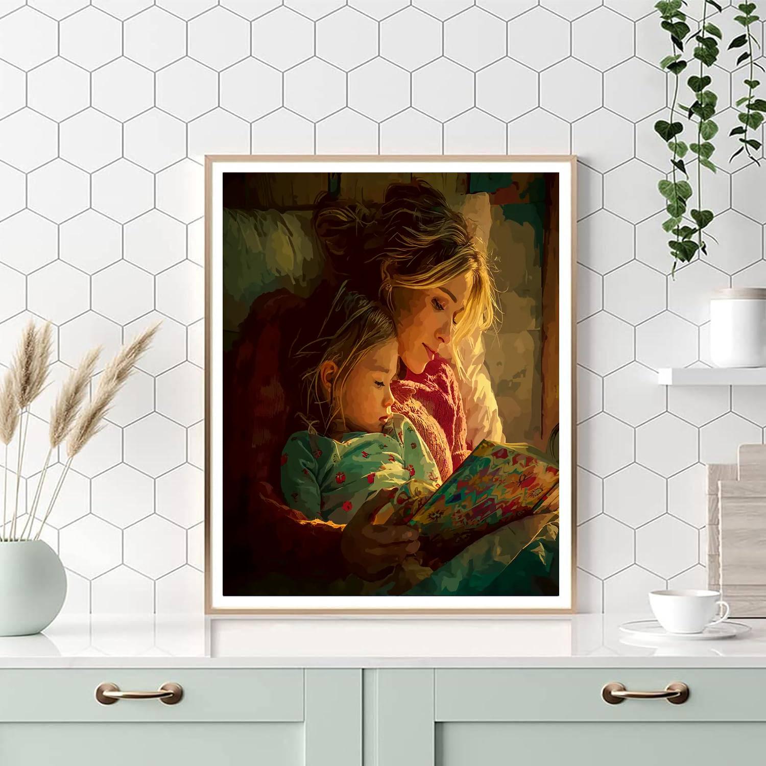 A Moment Of Shared Stories Paint By Color