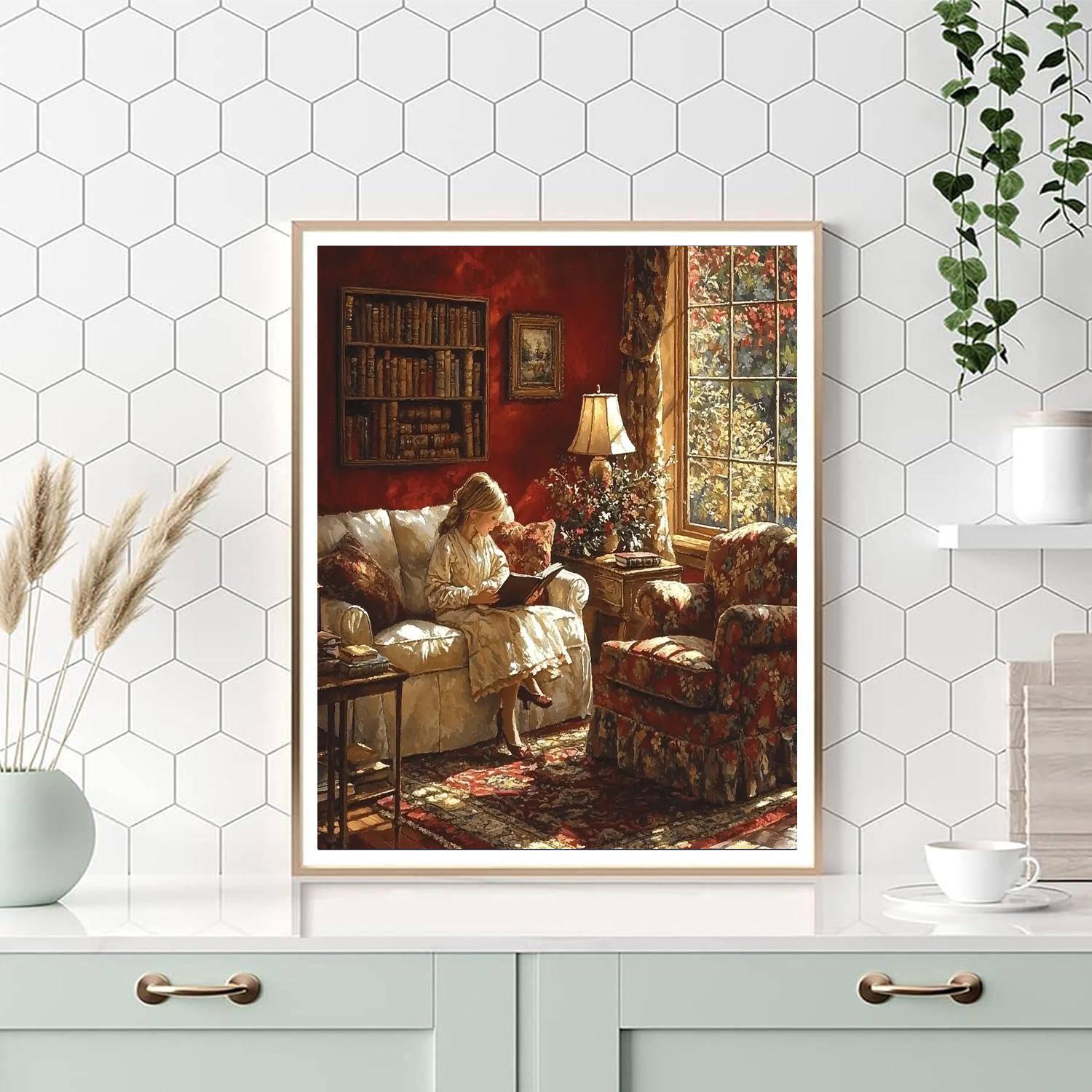 Silken Threads Of Love Number Painting