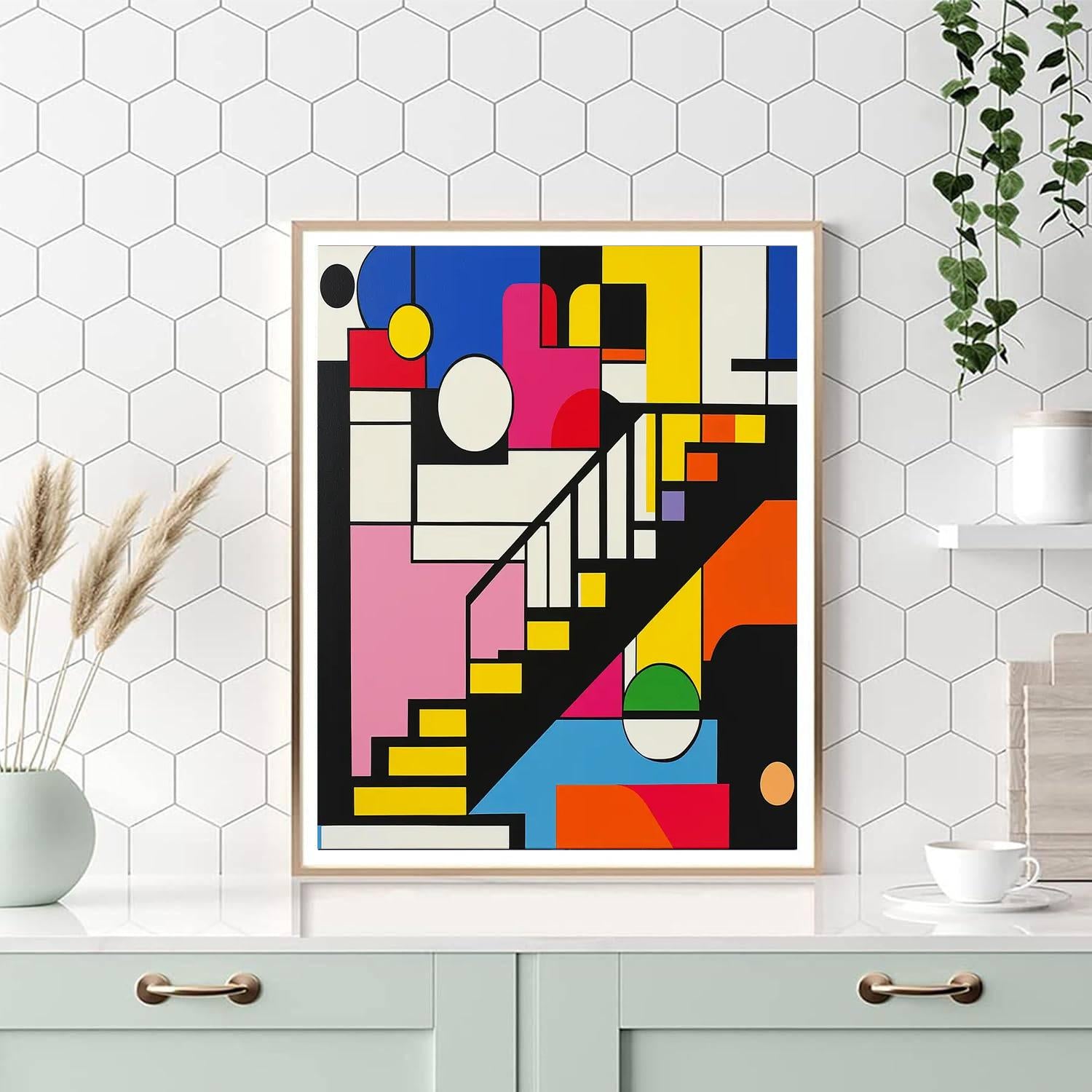 Banksy Inspired Beyond The Facade  Number Painting