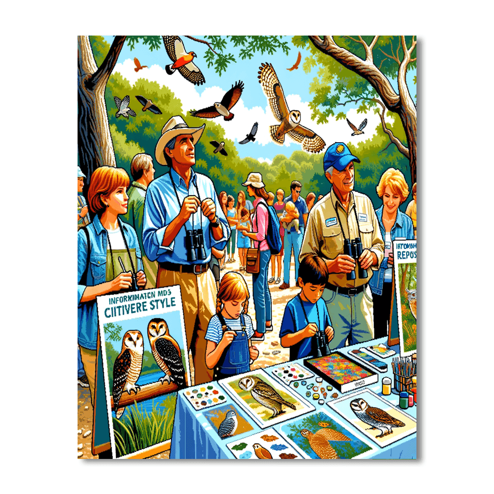 Owl Festival - United States Paint By Numbers