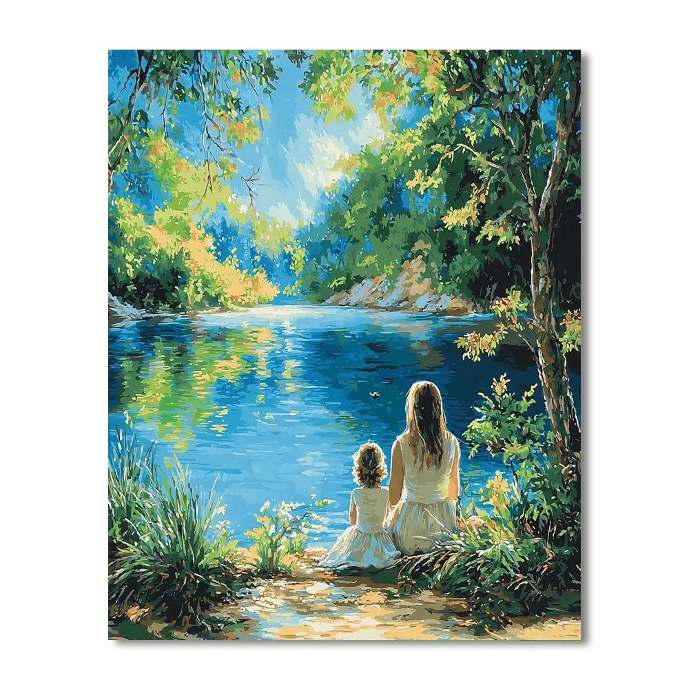 Lakeside Reverie Paint By Numbers Kits