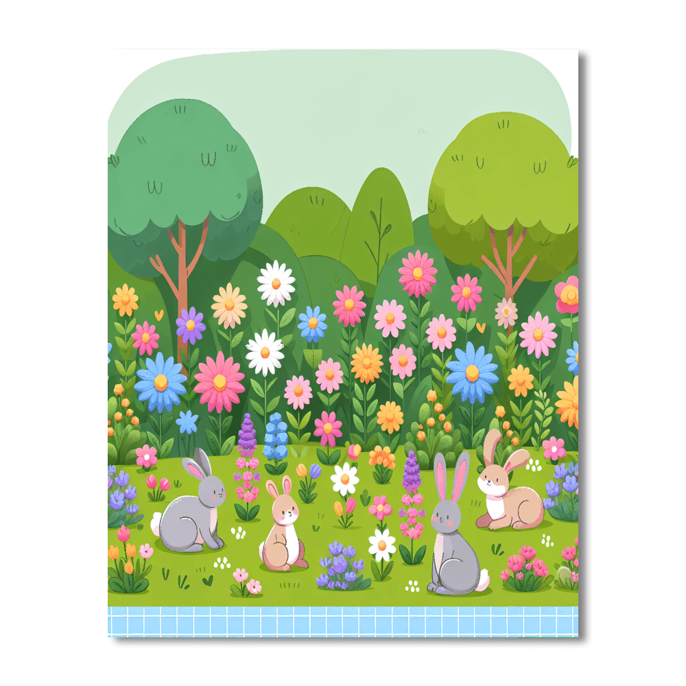 Peaceful Garden Stroll Paint By Numbers Kits