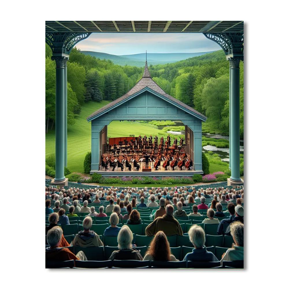 Tanglewood Music Festival - Massachusetts Numbered Painting Kits