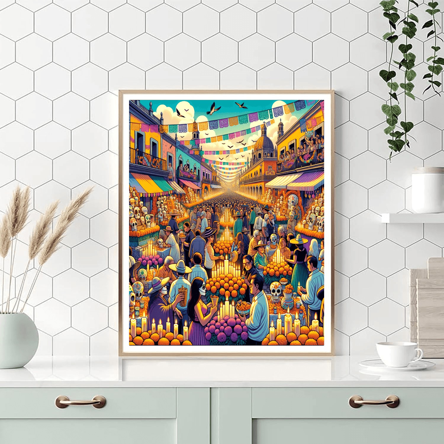 Dia De Muertos - Mexico DIY Paint By Numbers