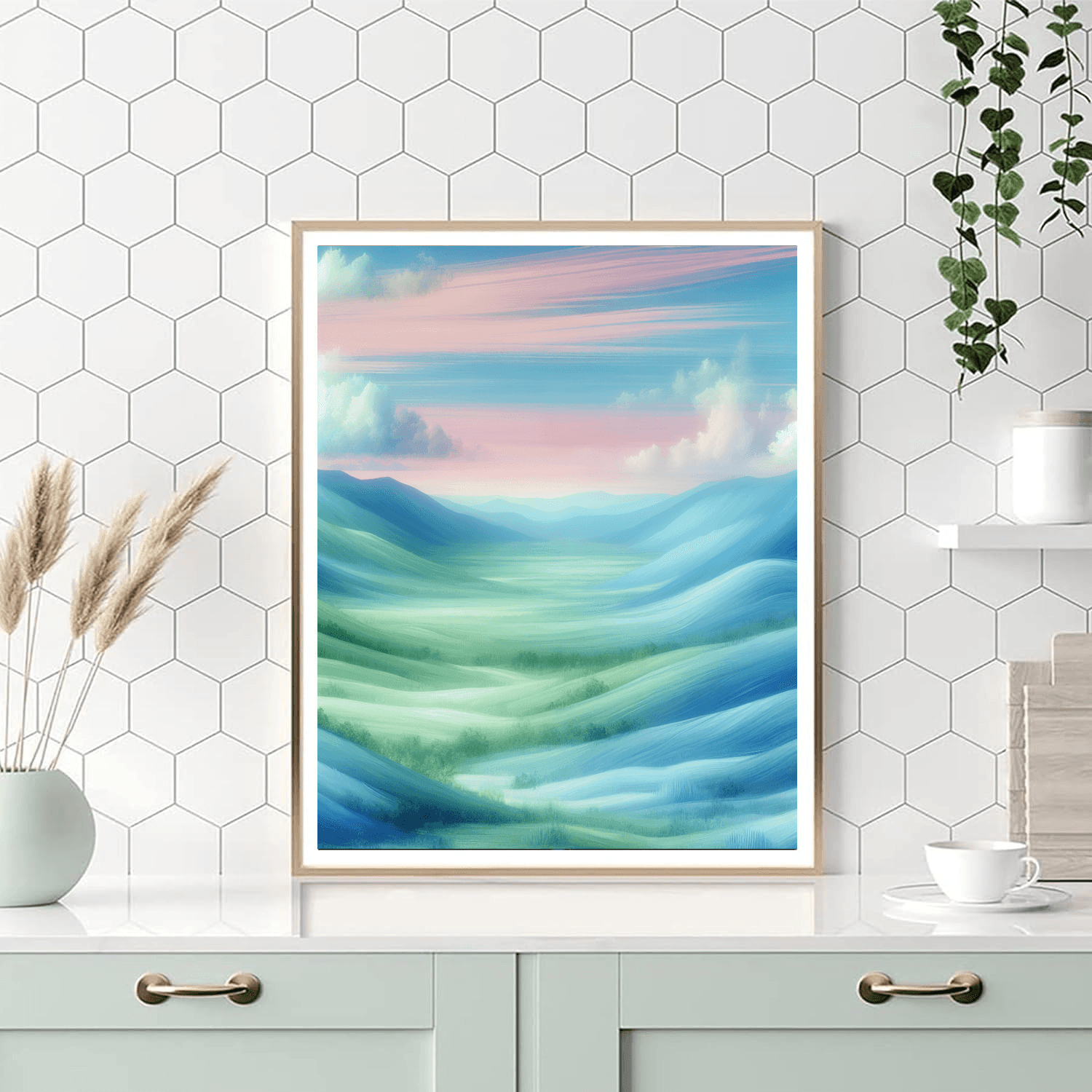 Gentle Pastel Daydream DIY Paint By Numbers