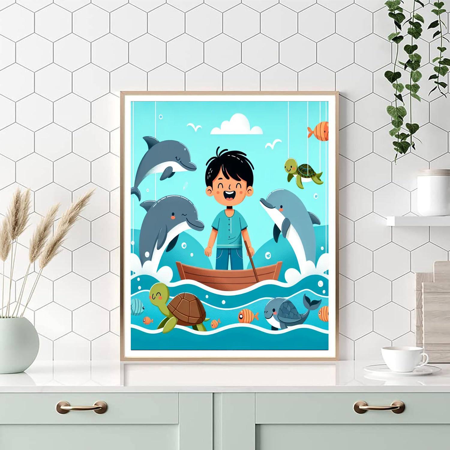 Tales Of The Ocean Paint By Numbers Kits