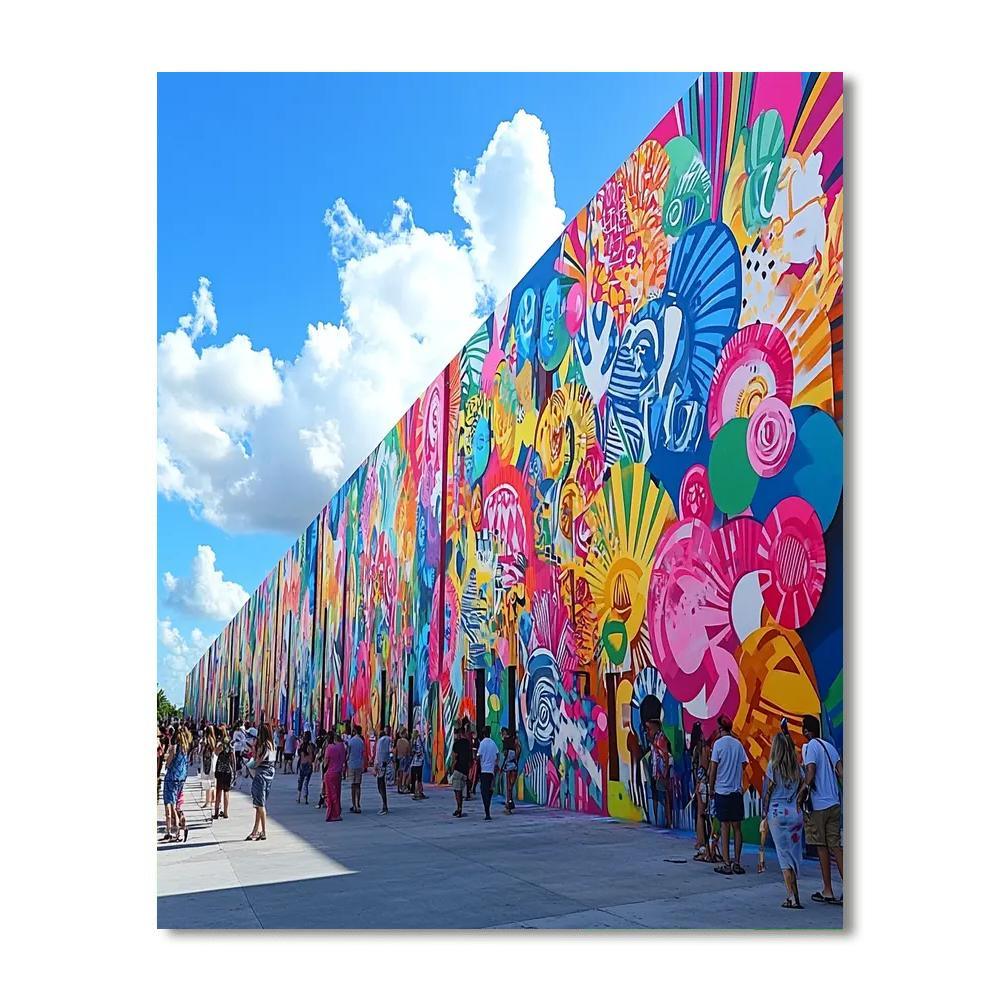 The Street Art Of Wynwood Walls Painting Number Kit