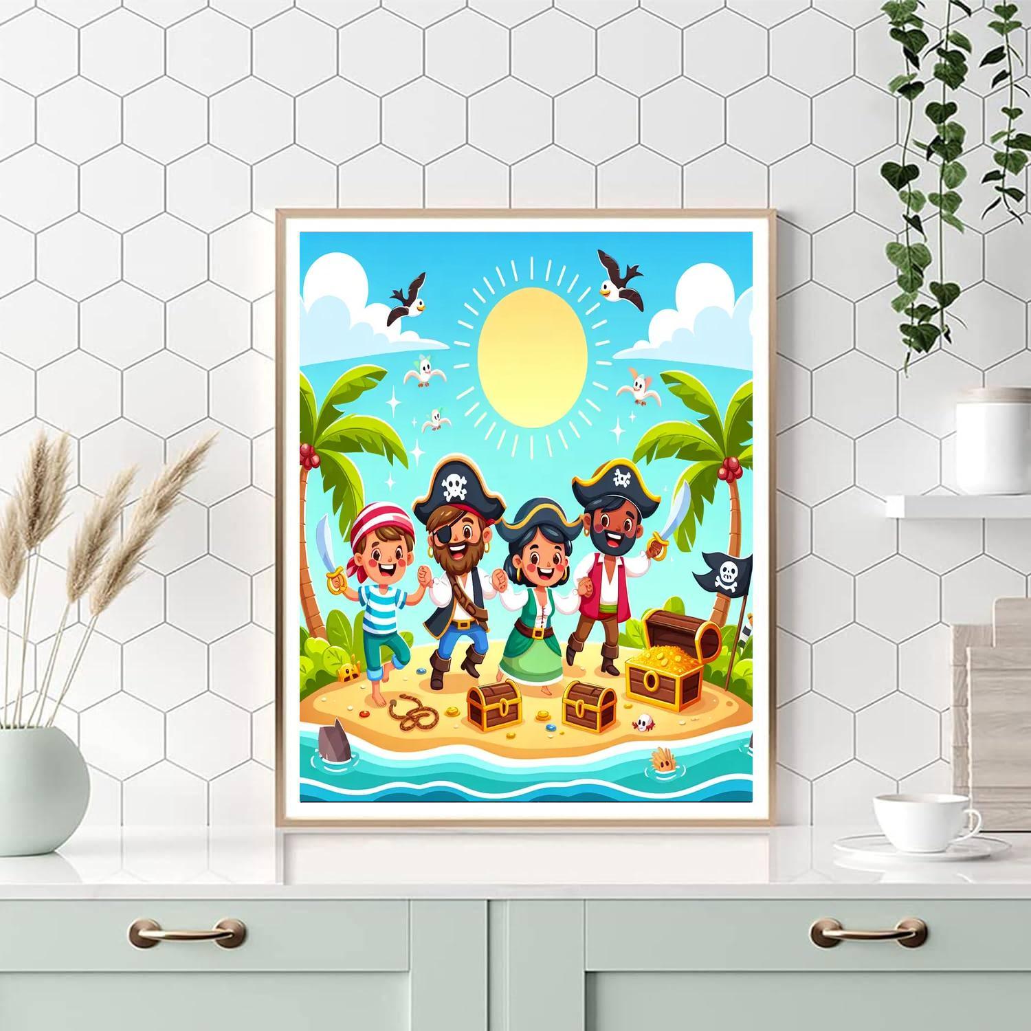 Fantasy Island Explorers Paint By Numbers