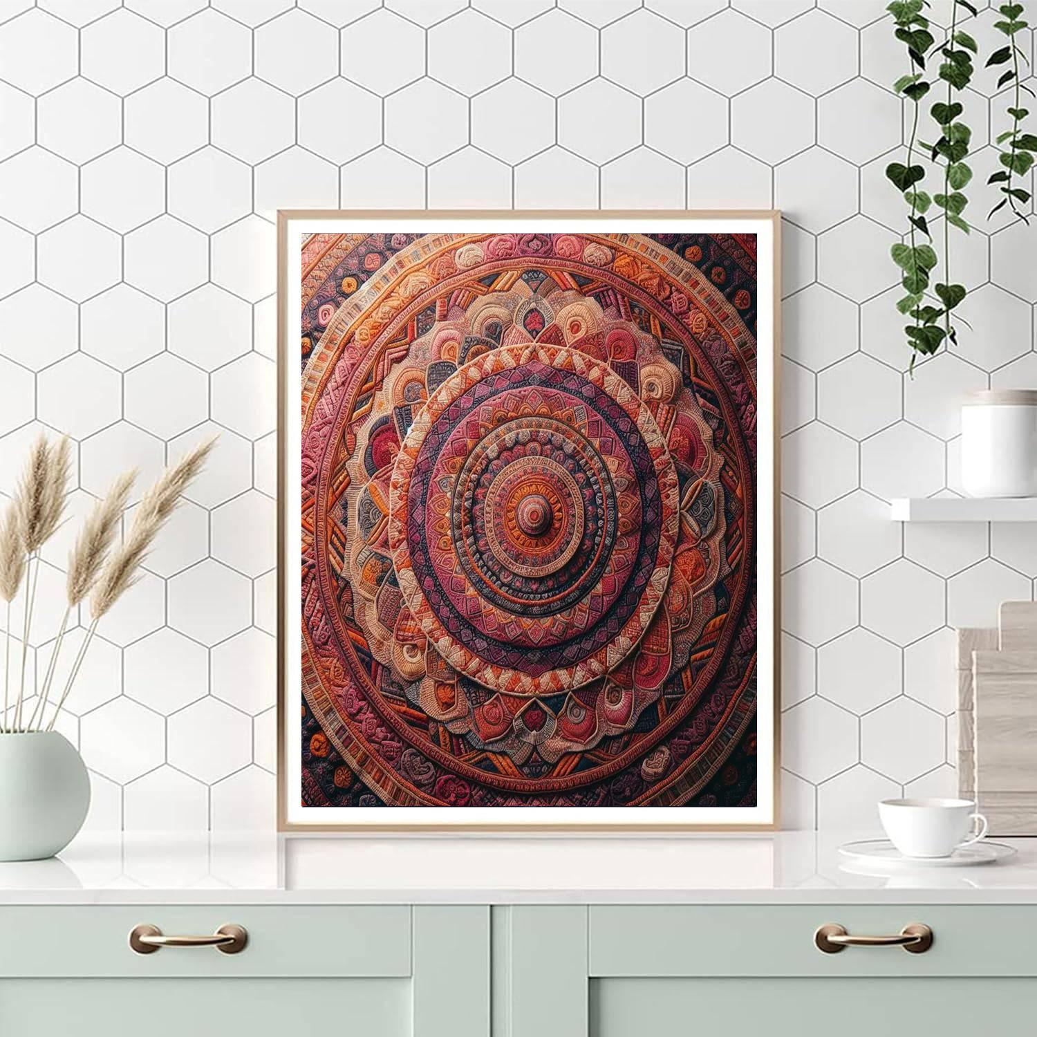 Bohemian Sunset Throw Paint By Number