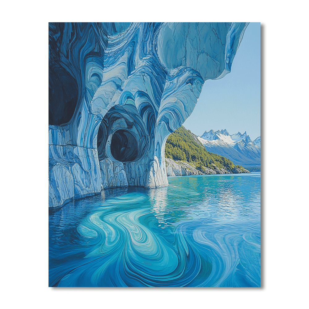 Marble Caves Numbered Painting Kits