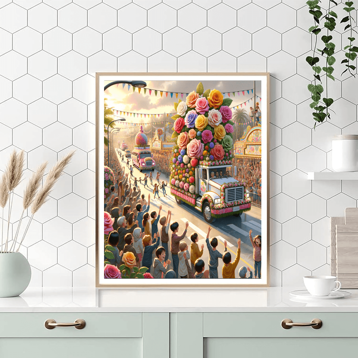 Portland Rose Festival - Oregon, Usa Painting By Numbers Kit