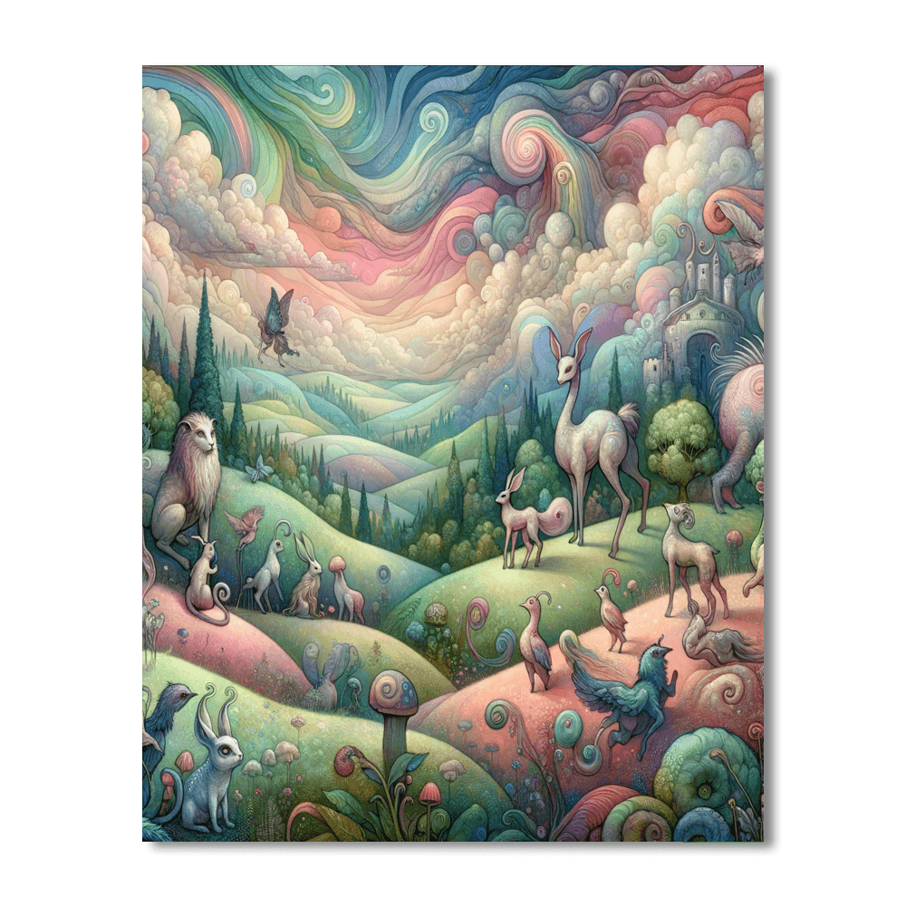 Fantasy Land Odyssey Painting Number Kit