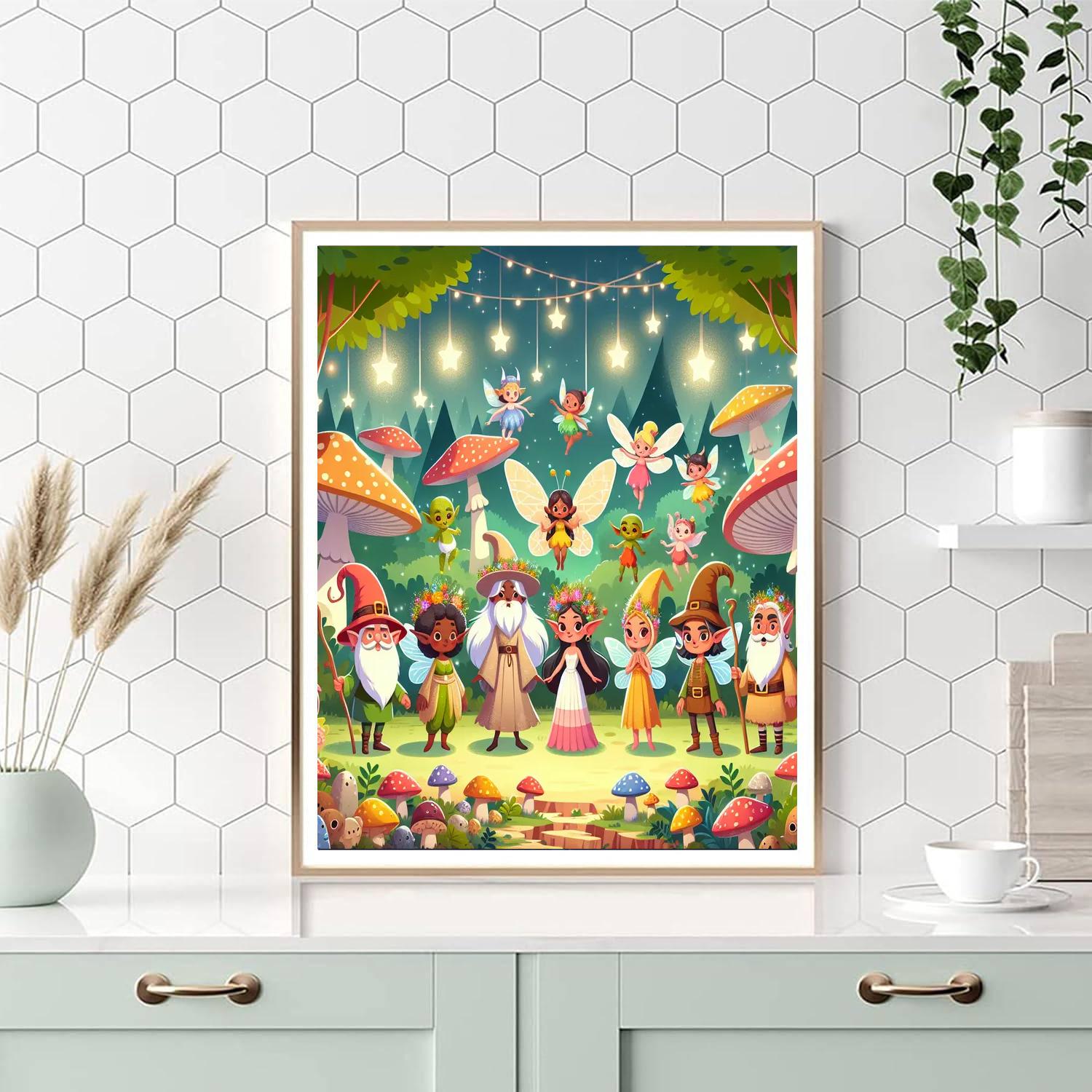 Funky Fantasy Adventures Paint By Numbers