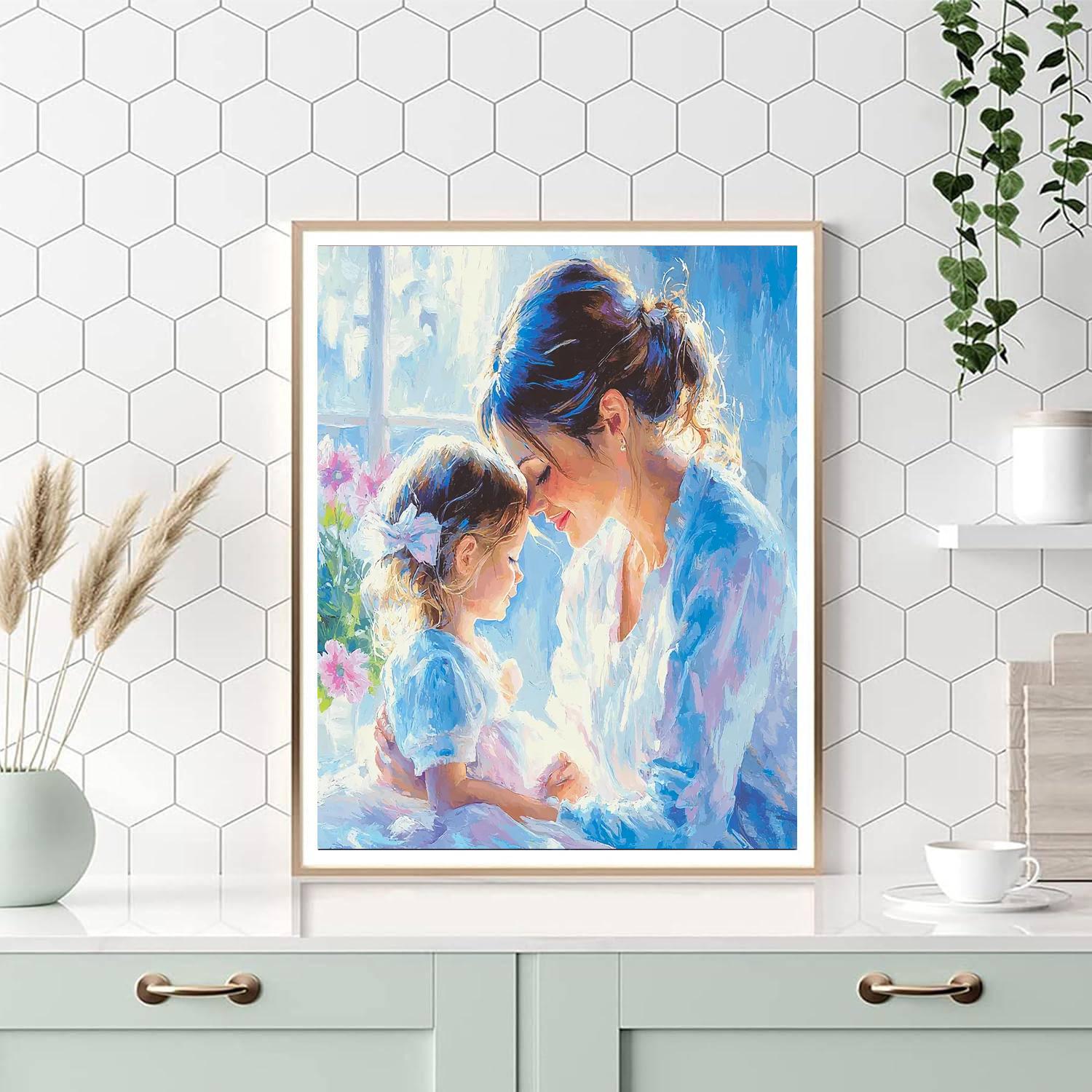 Mother's Caress Numbered Painting Kits