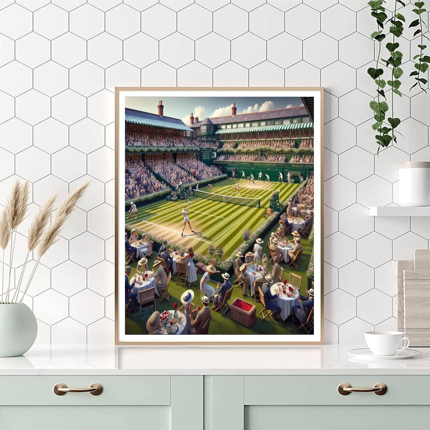 Wimbledon Championships - England Number Painting