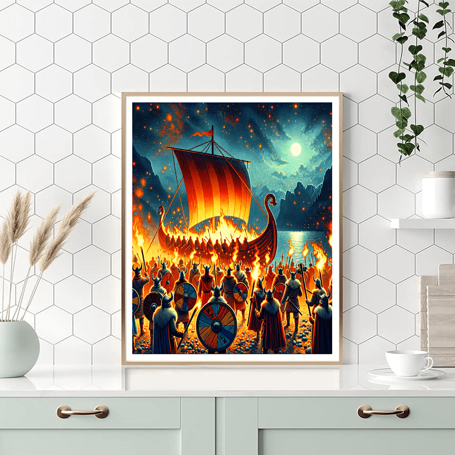 Up Helly Aa Fire Festival - Shetland, Scotland Paint By Number