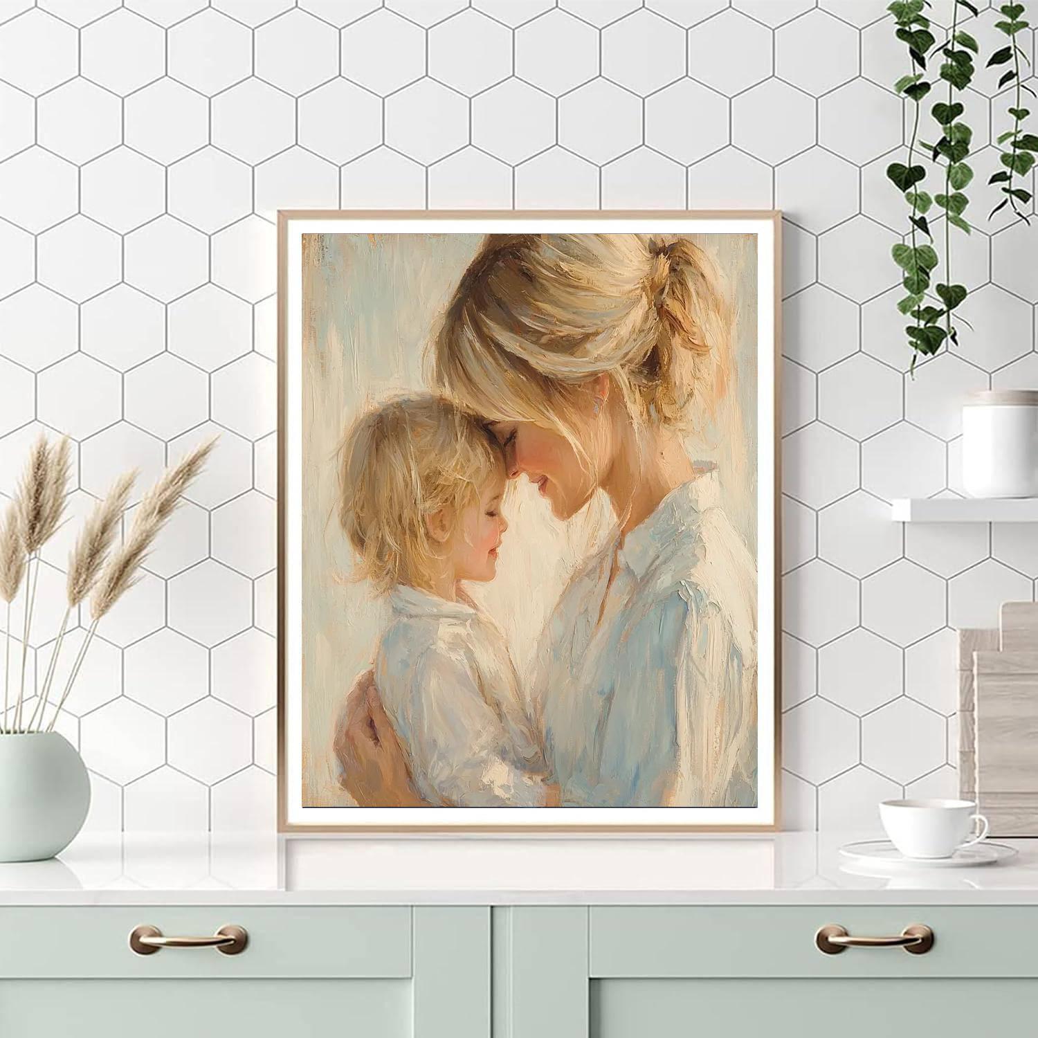Eternal Mother's Embrace Paint By Numbers