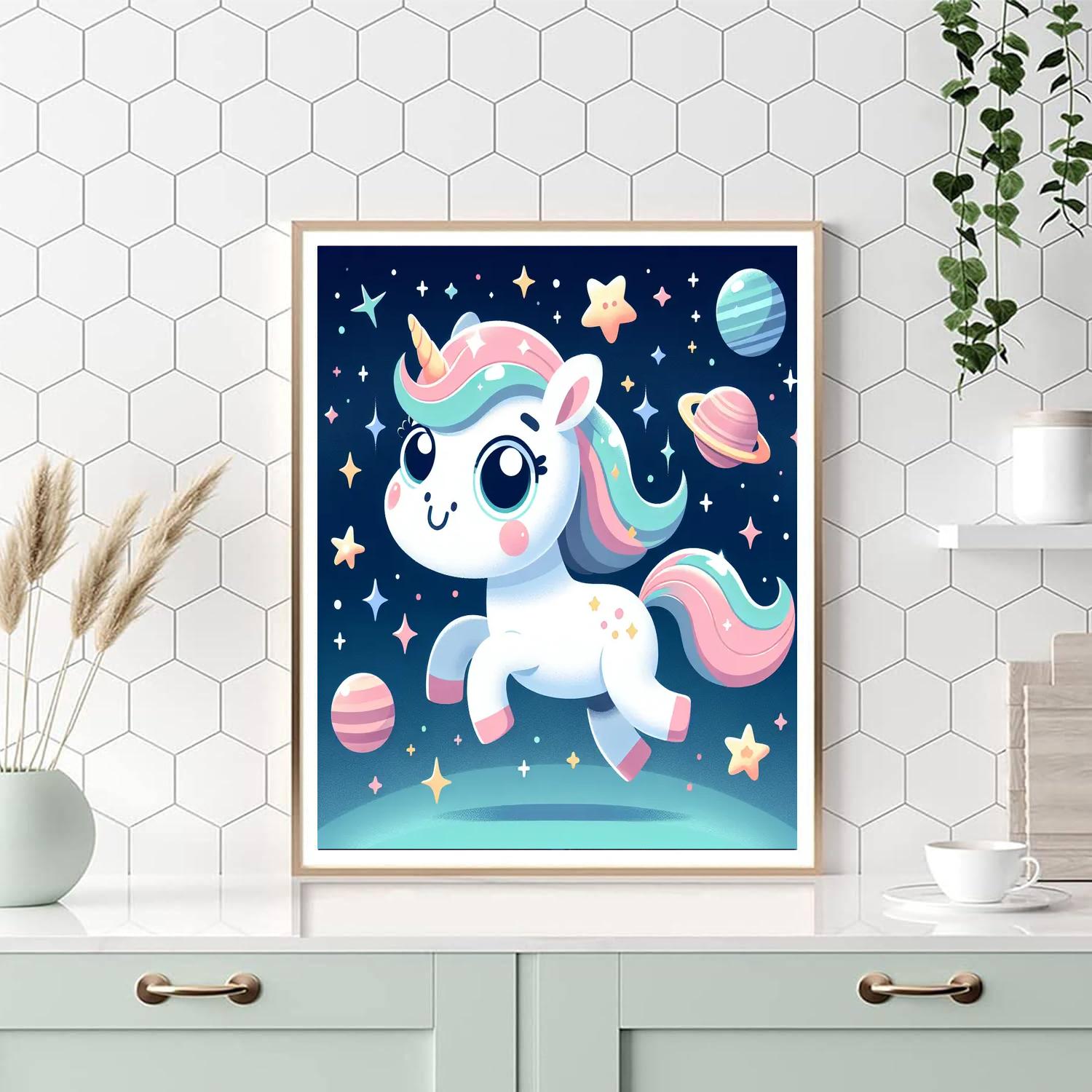 Galaxy Unicorn Dreamscape Paint By Numbers