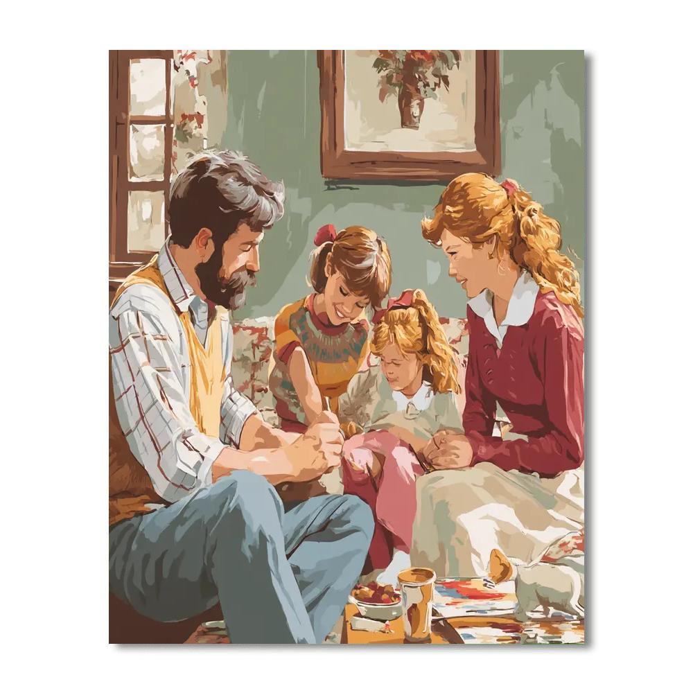 A Sweet Reunion Paint By Number