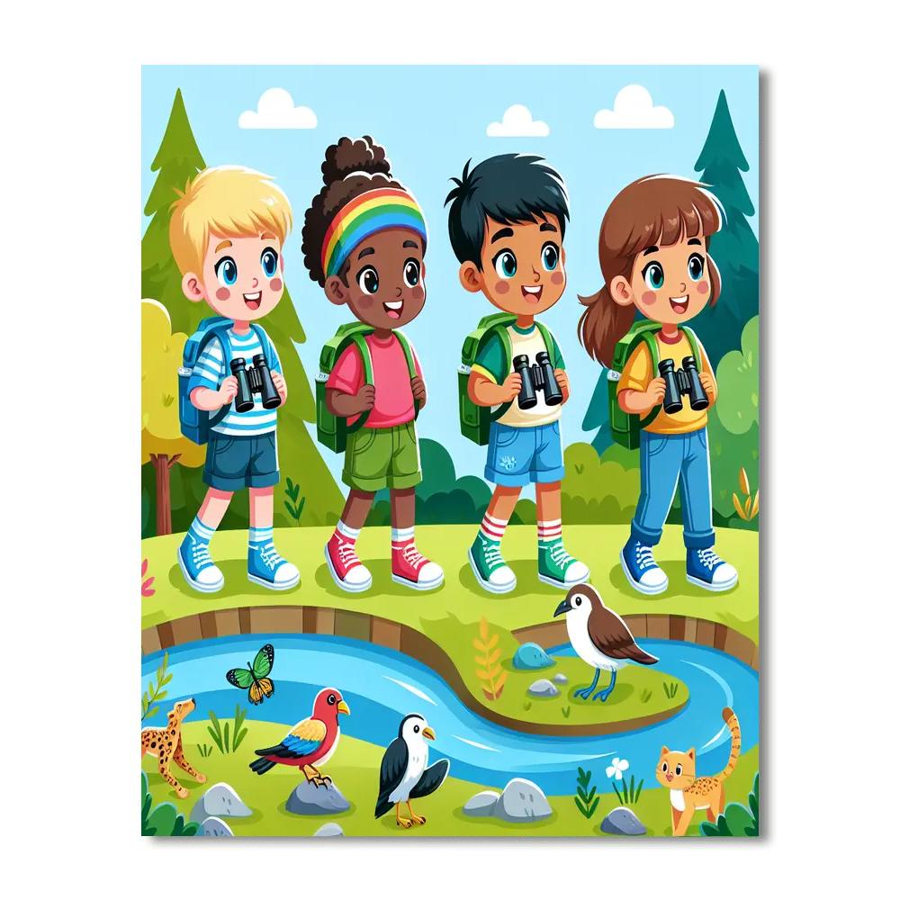 Nature Trail Expedition Paint By Number