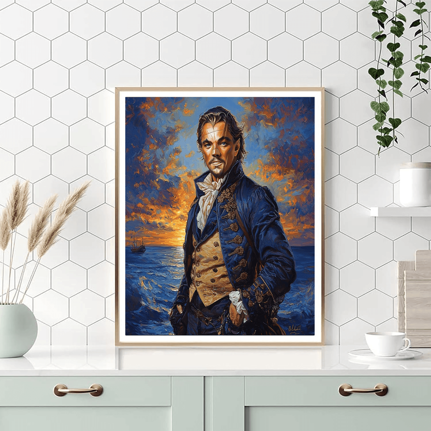 Leonardo Dicaprio: Navigating The Depths Of Talent Paint By Numbers