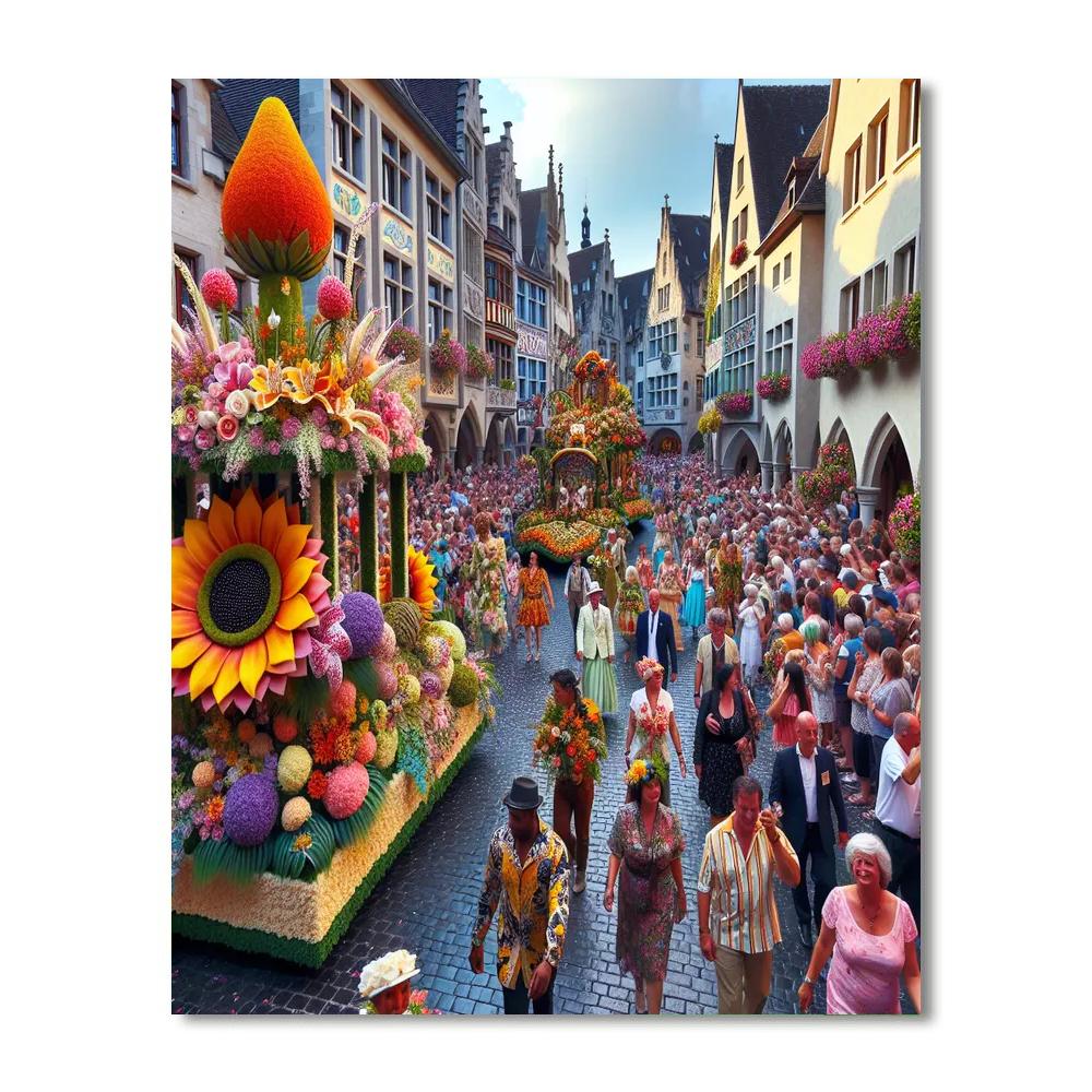 Quintana Dei Fiori - Italy DIY Paint By Numbers