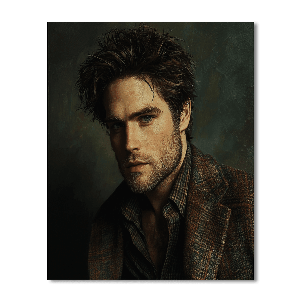 Robert Pattinson: From Twilight To Timeless Artistry Paint By Number