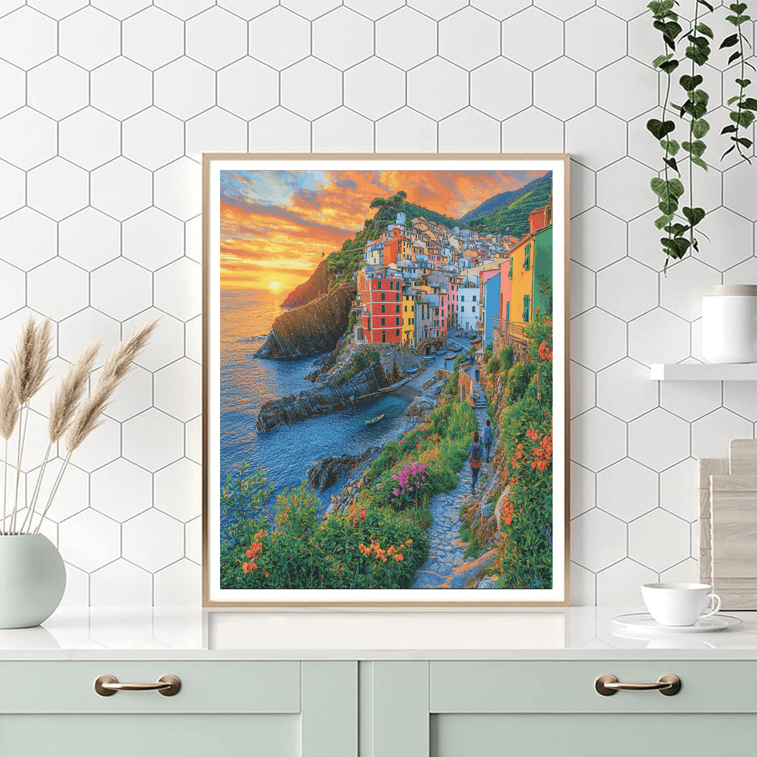 Cinque Terre Paint By Numbers