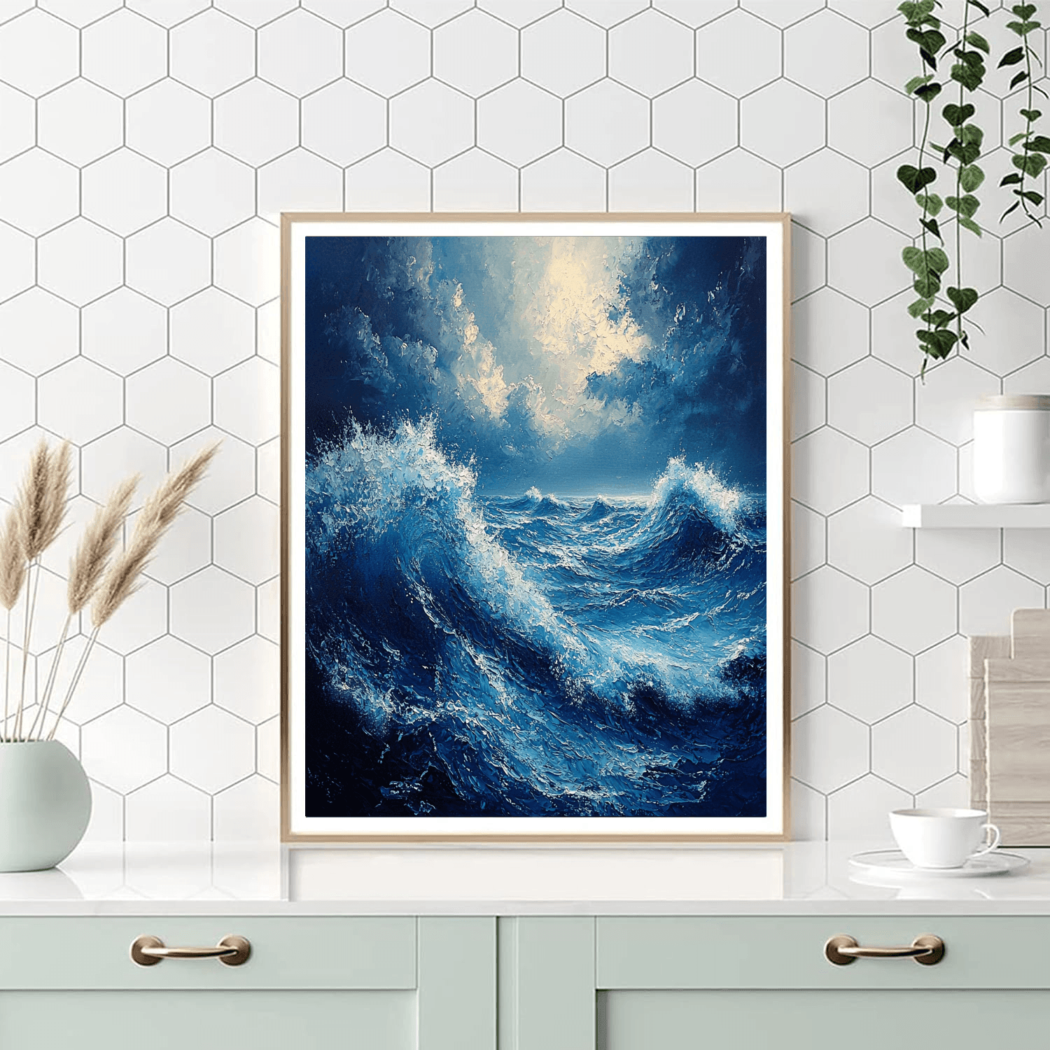 Rembrandt Van Rijn Inspired Baroque Ocean Symphony  Paint By Number