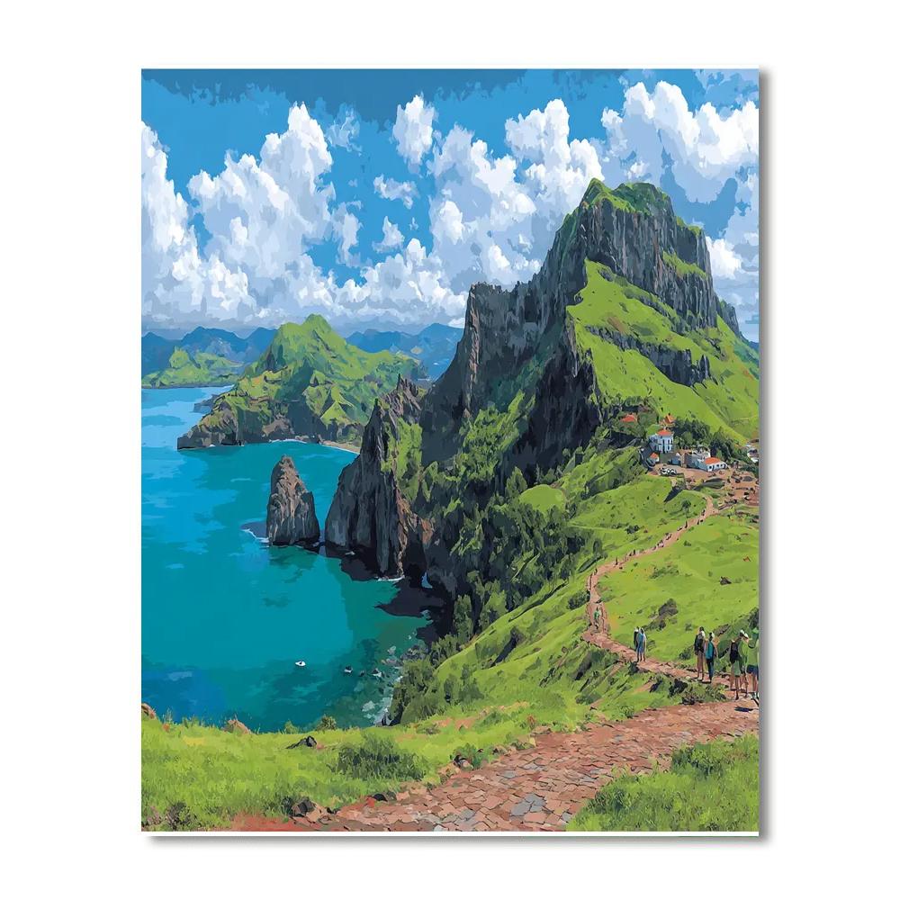 Islands Of Azores DIY Paint By Numbers
