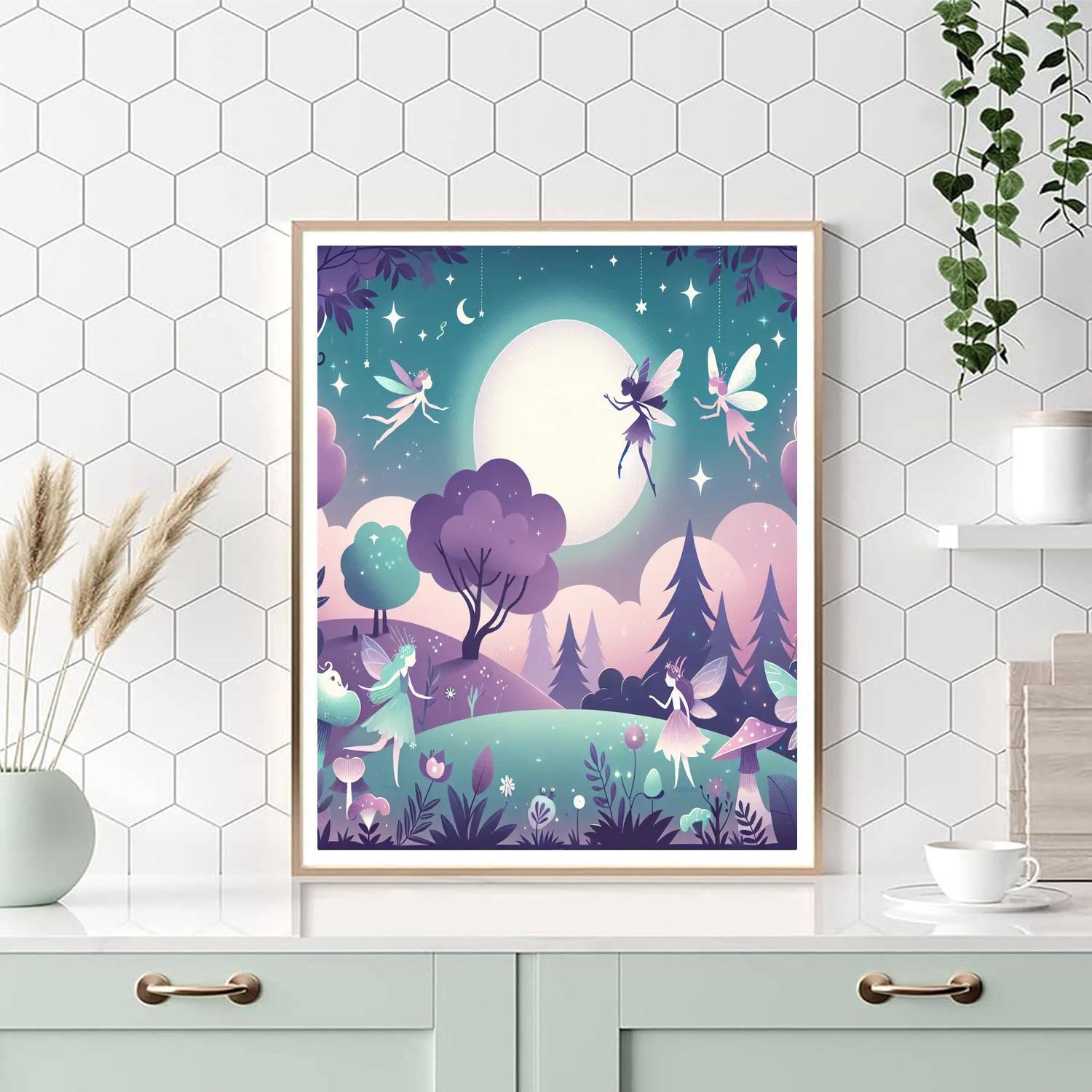 Moonlit Fairy Tale Dance Paint By Number