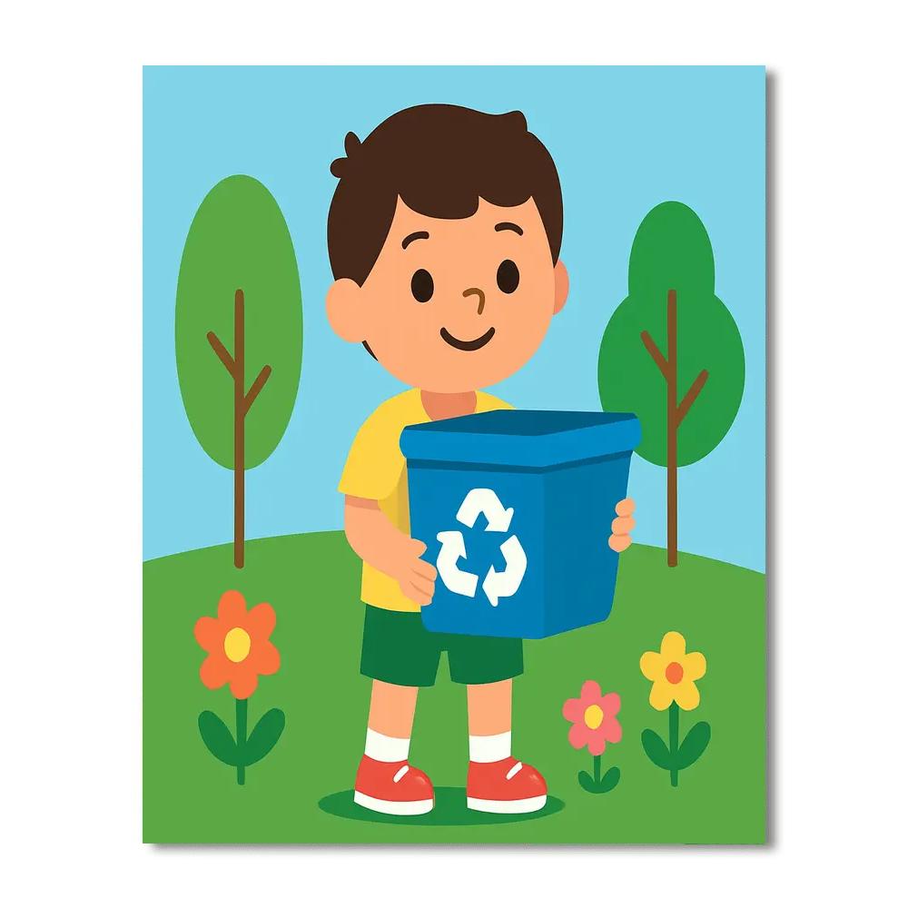 Eco-friendly Planet Numbered Painting Kits