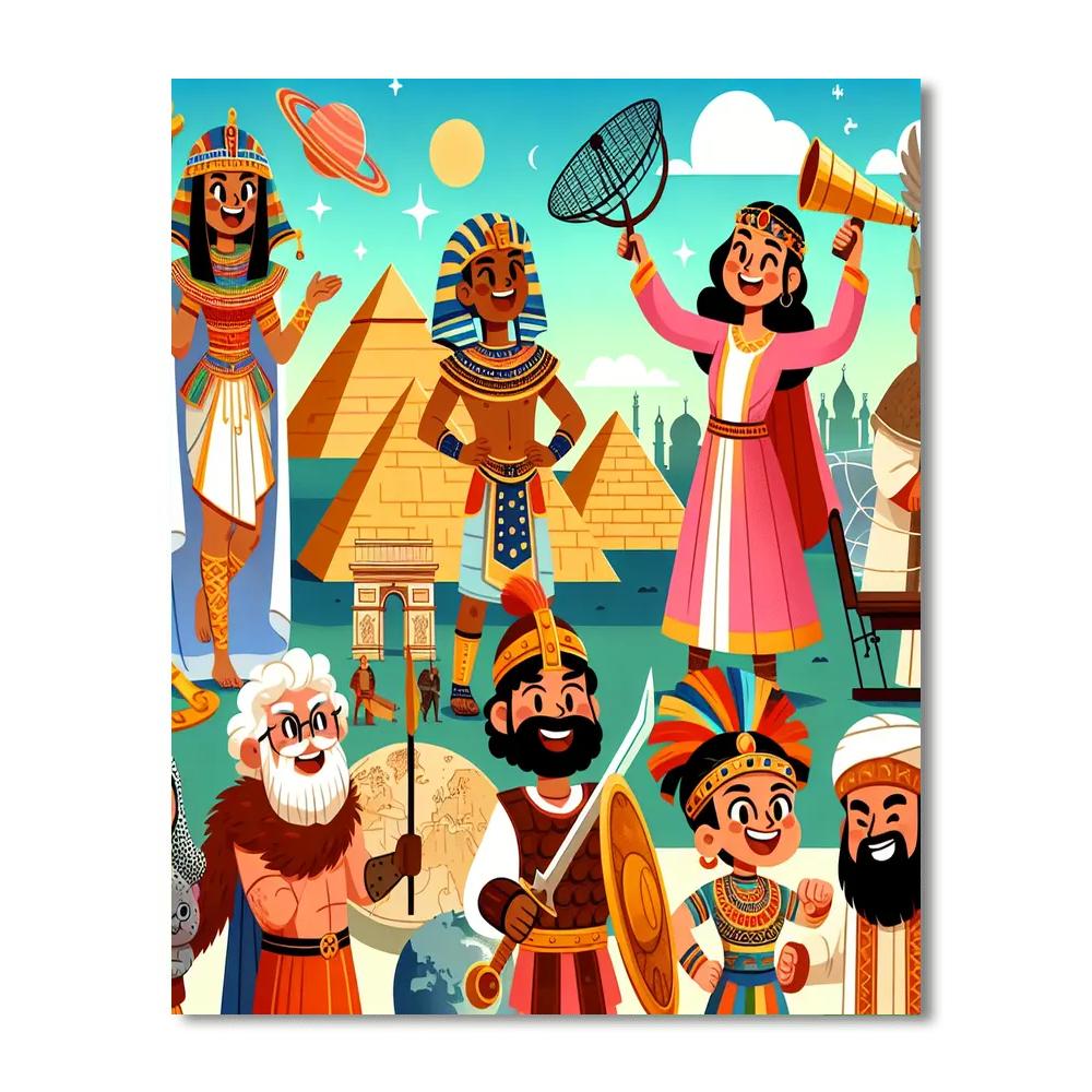 Artful Adventures In History Paint By Numbers